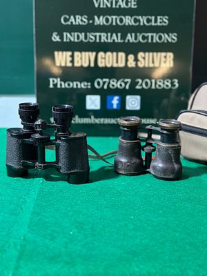 Two Pairs of Binoculars and Opera Glasses, comprising Viking and NB Porter London. This lot 