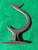 A Pair of Antique Cast Iron S-Scroll Supports. A pair of matching, S-curved objects crafted from Image - 1