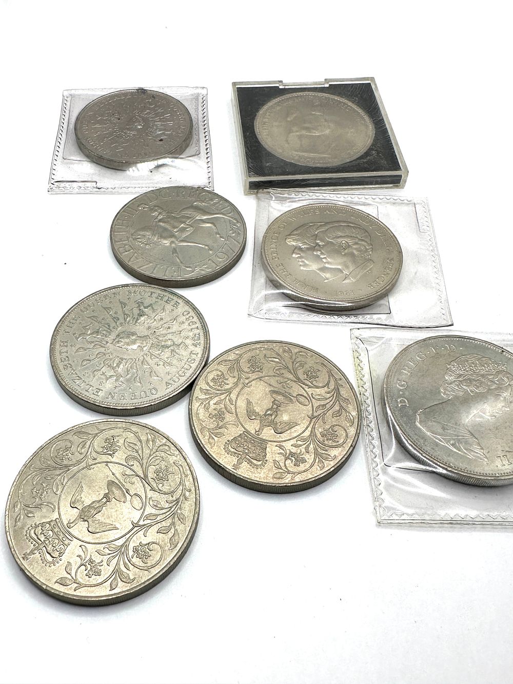 A Collection of British Commonwealth Commemorative Coins and Medallions, 1970s-1980s, including 