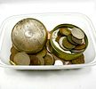 A Bulk Lot of Mixed World Coins, with Two Metal Containers. A substantial bulk lot of Image - 2