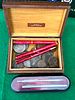 A Collection of British Imperial Coins, Lesney Model Car, and Writing Instruments in a Lesney Box. Image - 5