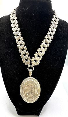 925 Silver Hip Hop Santa Barbara Pendant Necklace. A 925 silver Hip Hop Santa Barbara pendant 