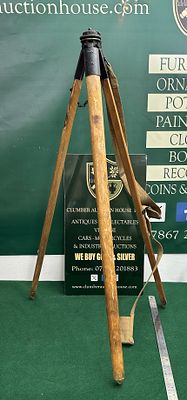 WW2 Canadian Made Stand Instruments No. 21 Tripod by P.B.& S.LTD, dated 1944. A WW2 Canadian 