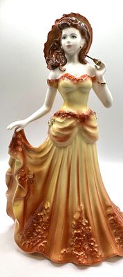 Coalport 'Summertime' Bone China Figurine, Home Shopping Exclusive, Limited Edition. A Coalport 
