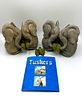 A Collection of Tuskers The Adventures of Henry the Elephant Figurines. A collection of Tuskers Image - 1