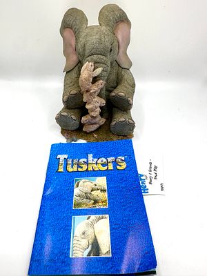 A Collection of Tuskers The Adventures of Henry Cast Resin Elephant Figurines. A collection of 