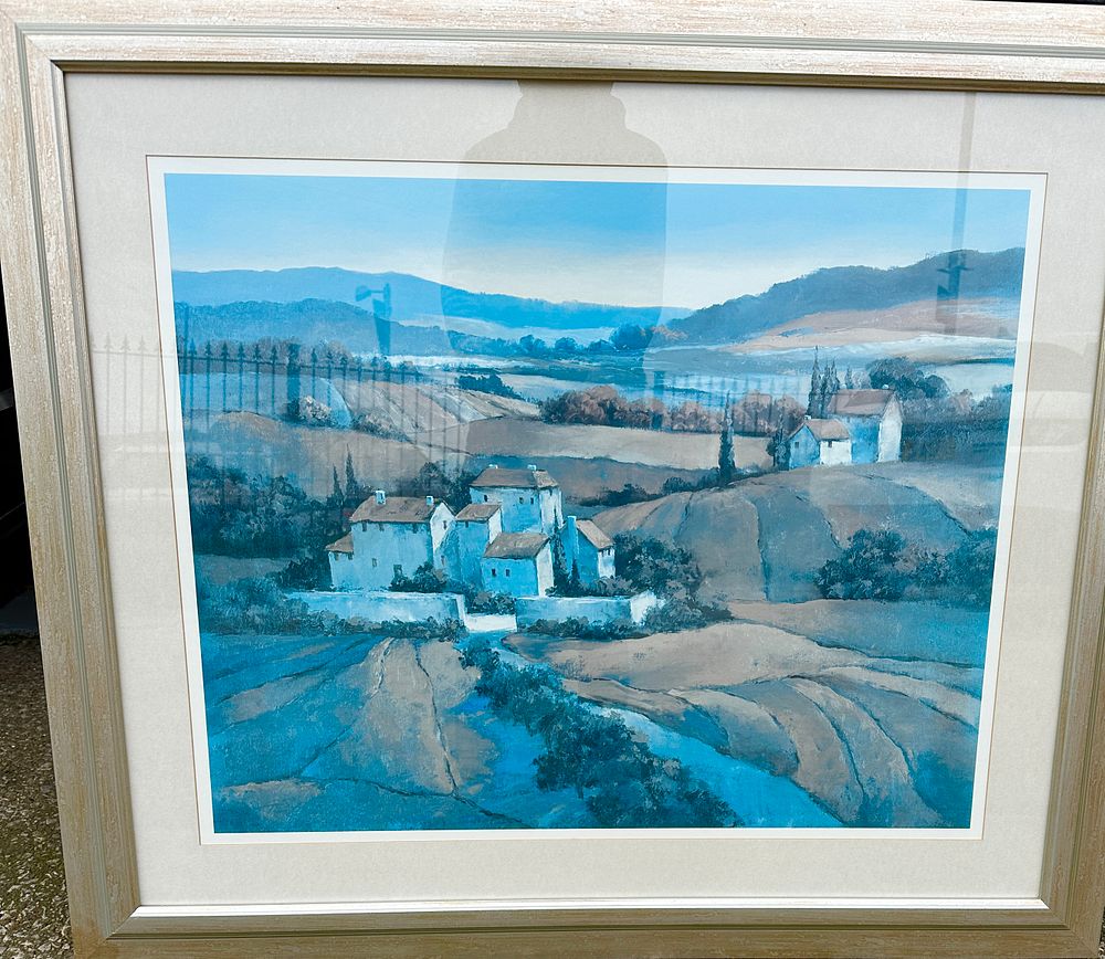 Lot 328: Attributed to Tan Chun, 'Tuscan Sunrise'