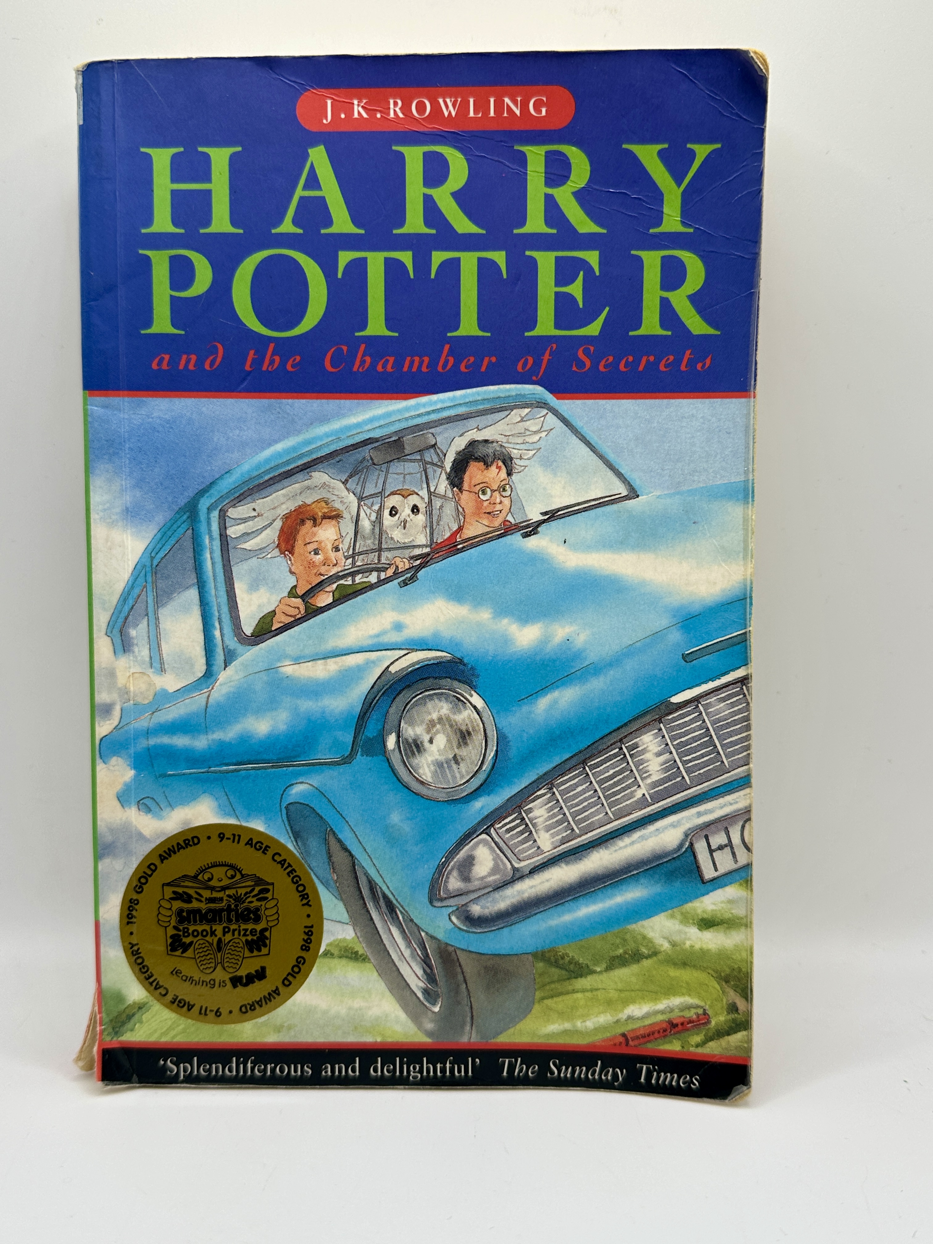 Rowling, J.K. Harry Potter and the Chamber of Secrets. Bloomsbury, 1998. 1st Edition.