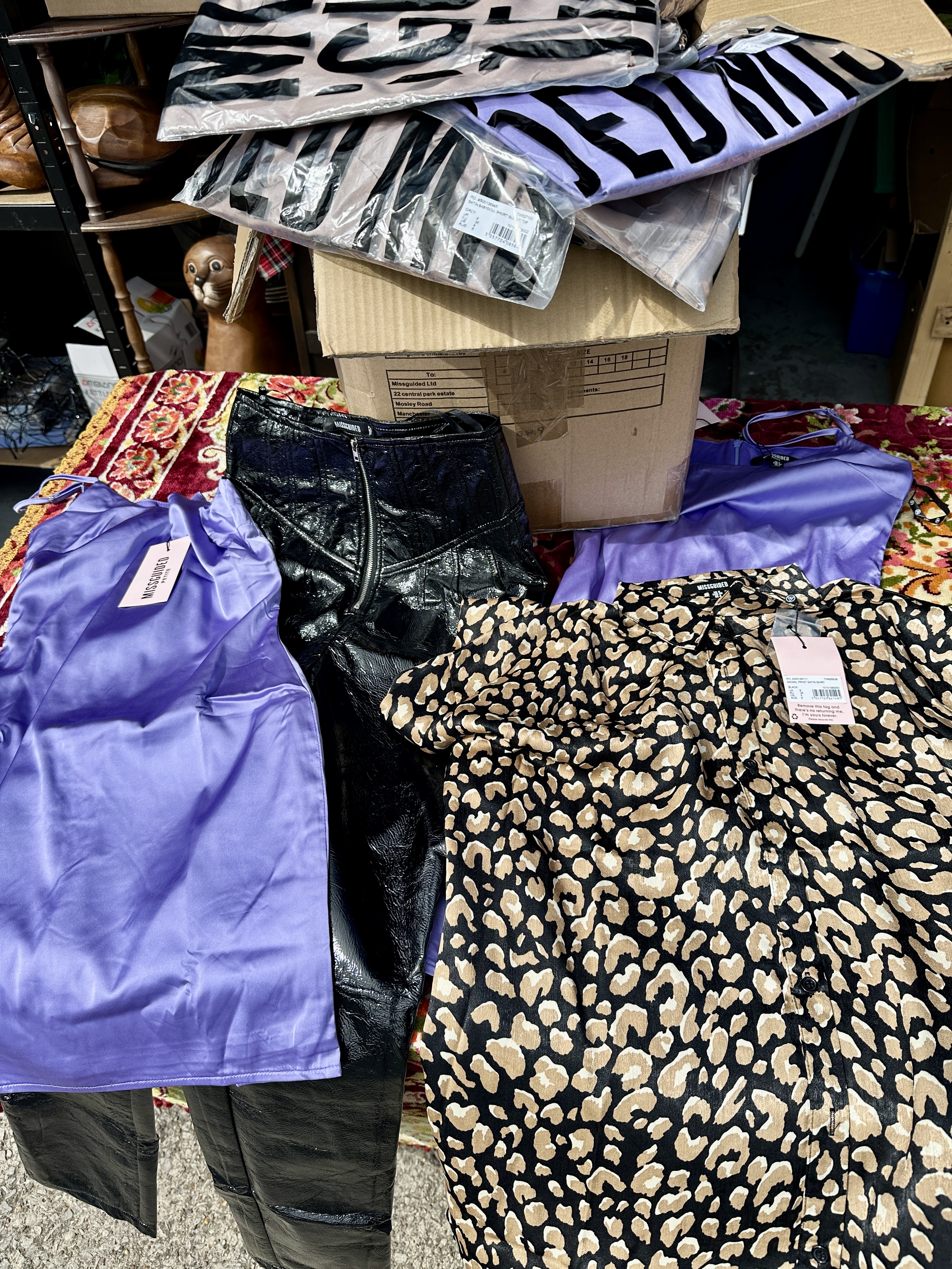 A Collection of Missguided Ladies Fashion Apparel