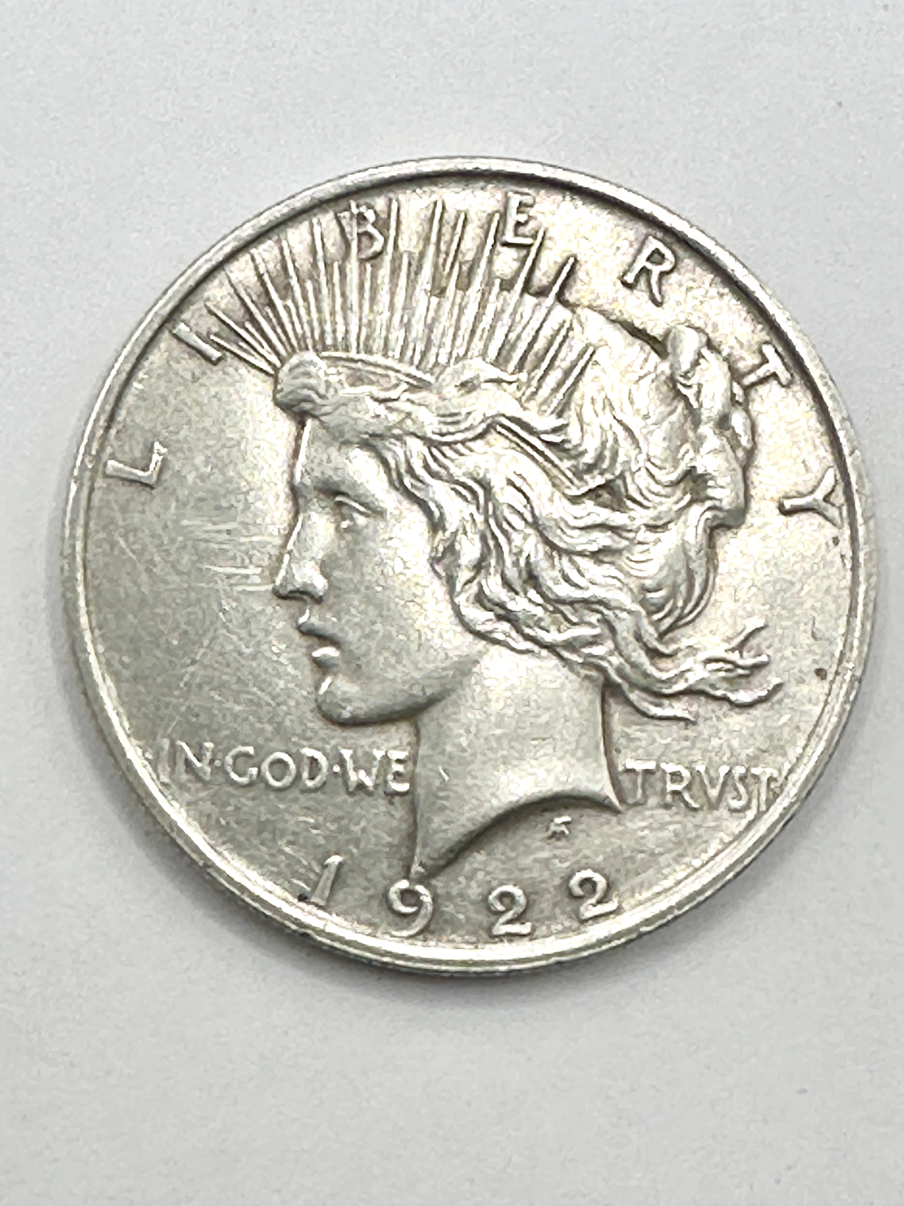 1922 US Silver Peace Dollar