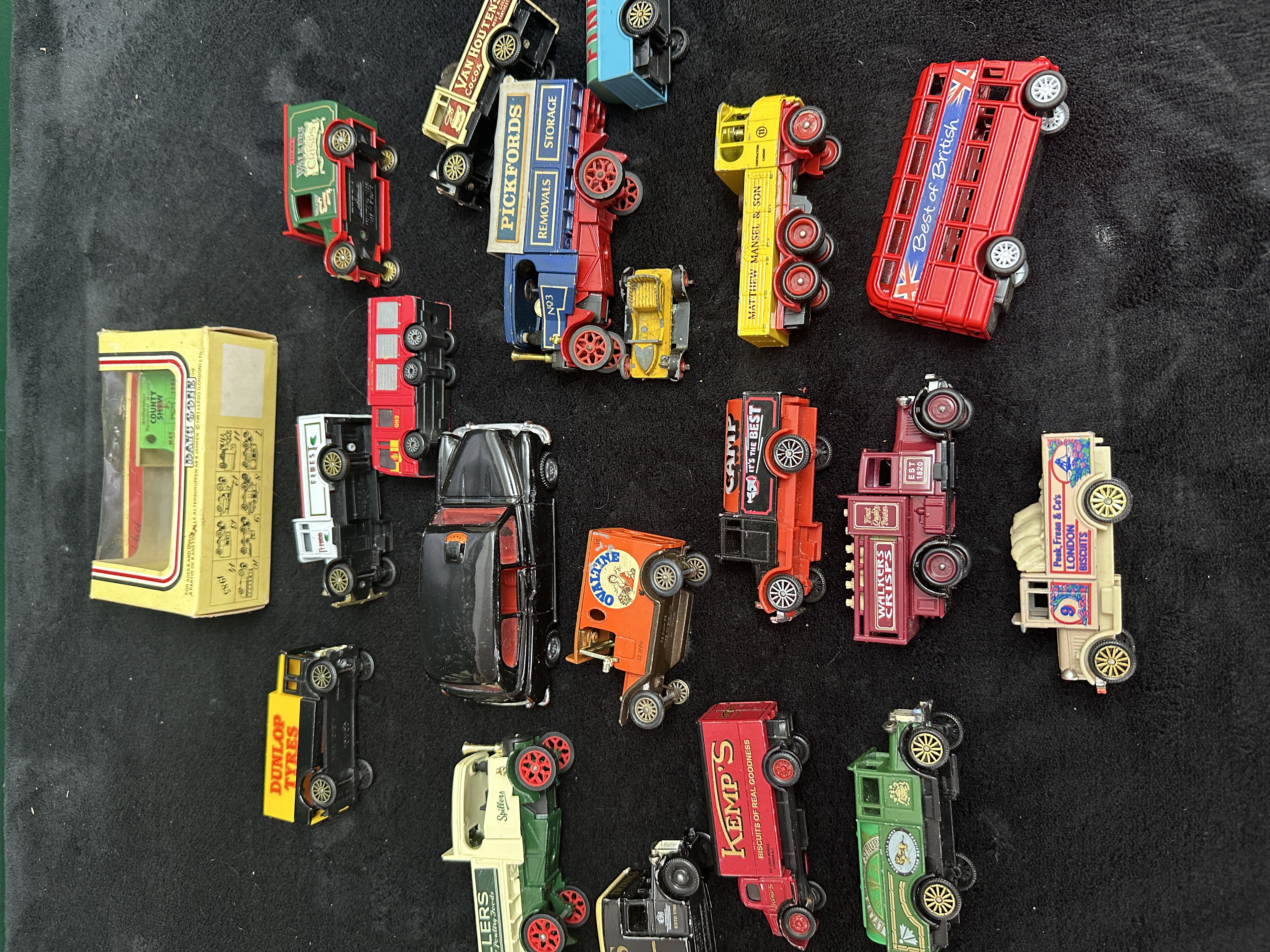 A Collection of Vintage Lledo Days Gone and Similar Die-cast Commercial Vehicles