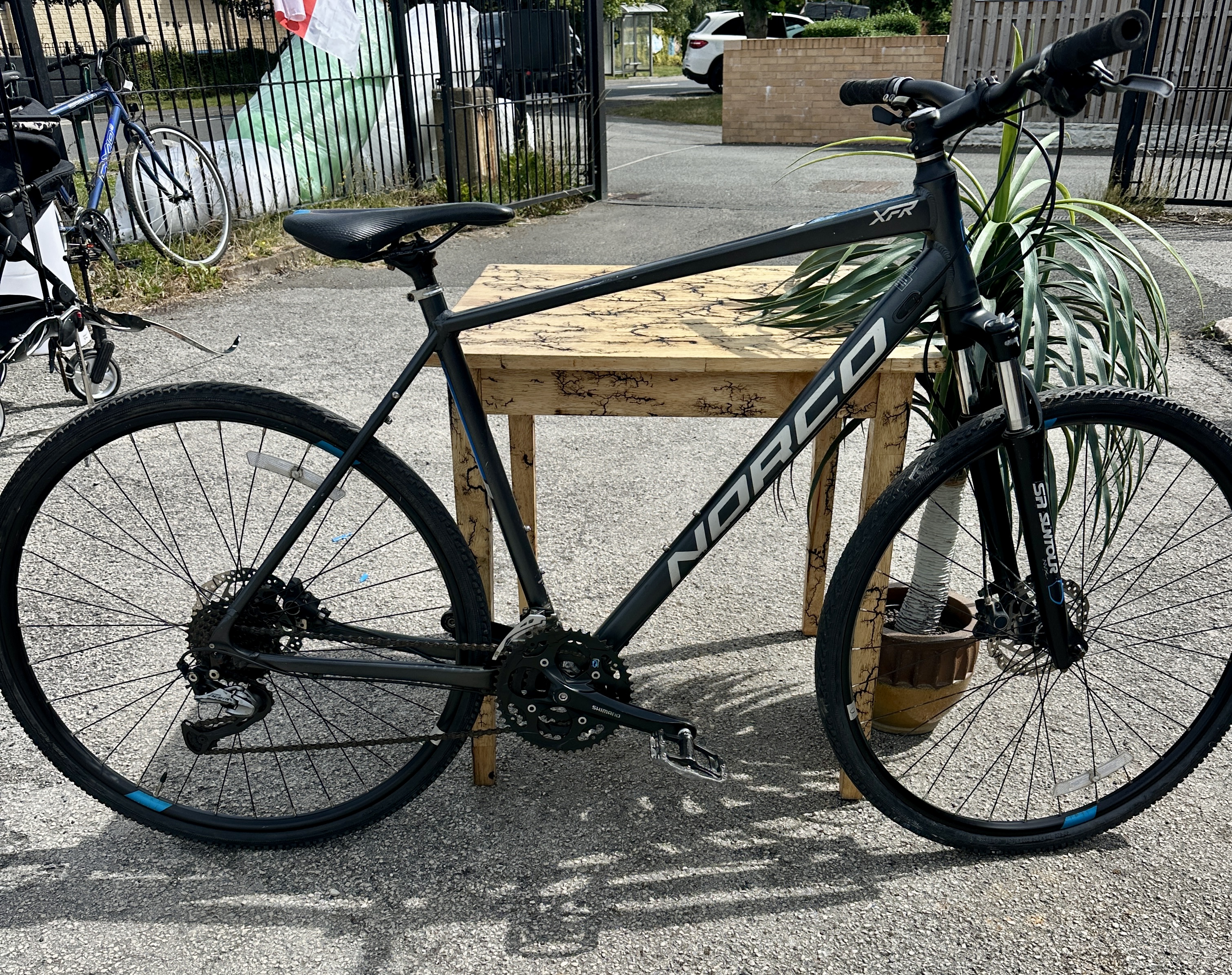 A Norco XFR Hybrid Bicycle