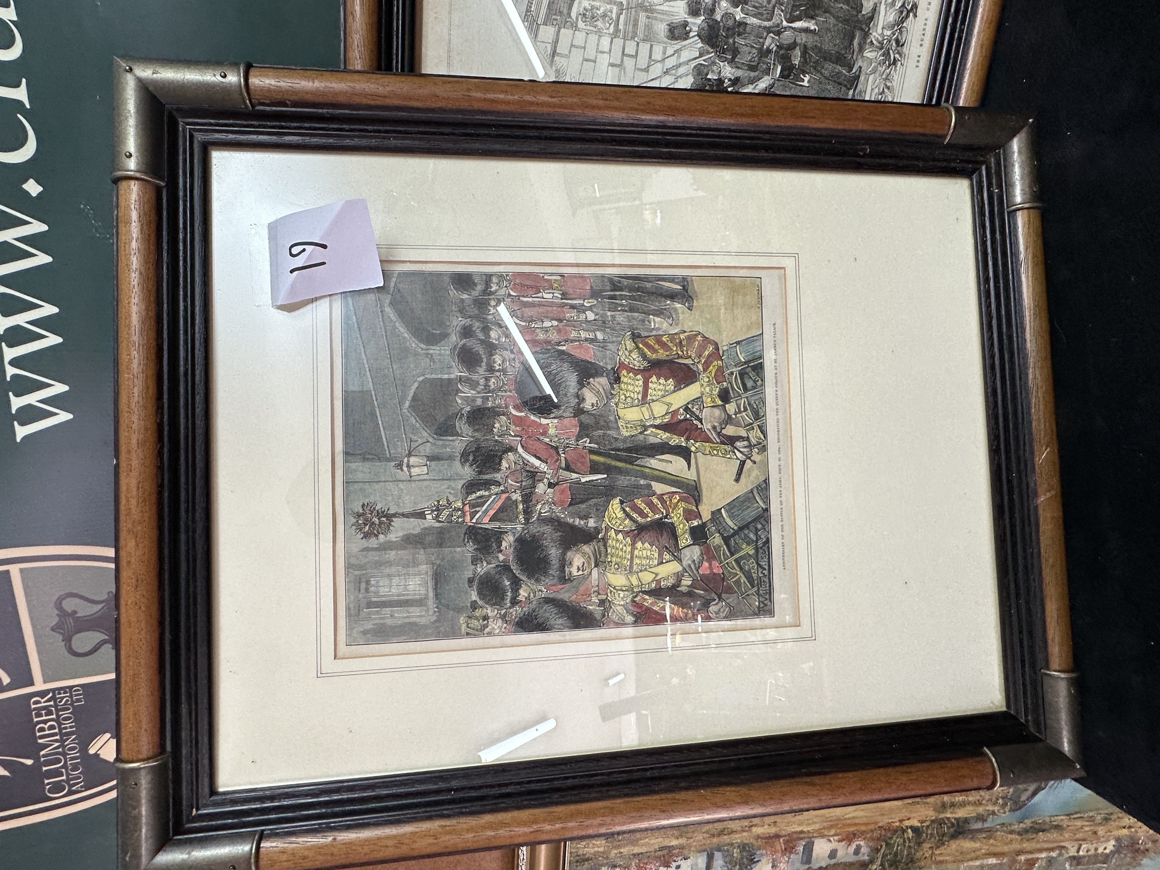 A Trio of 19th-Century British Military Wood Engravings from The Illustrated London News