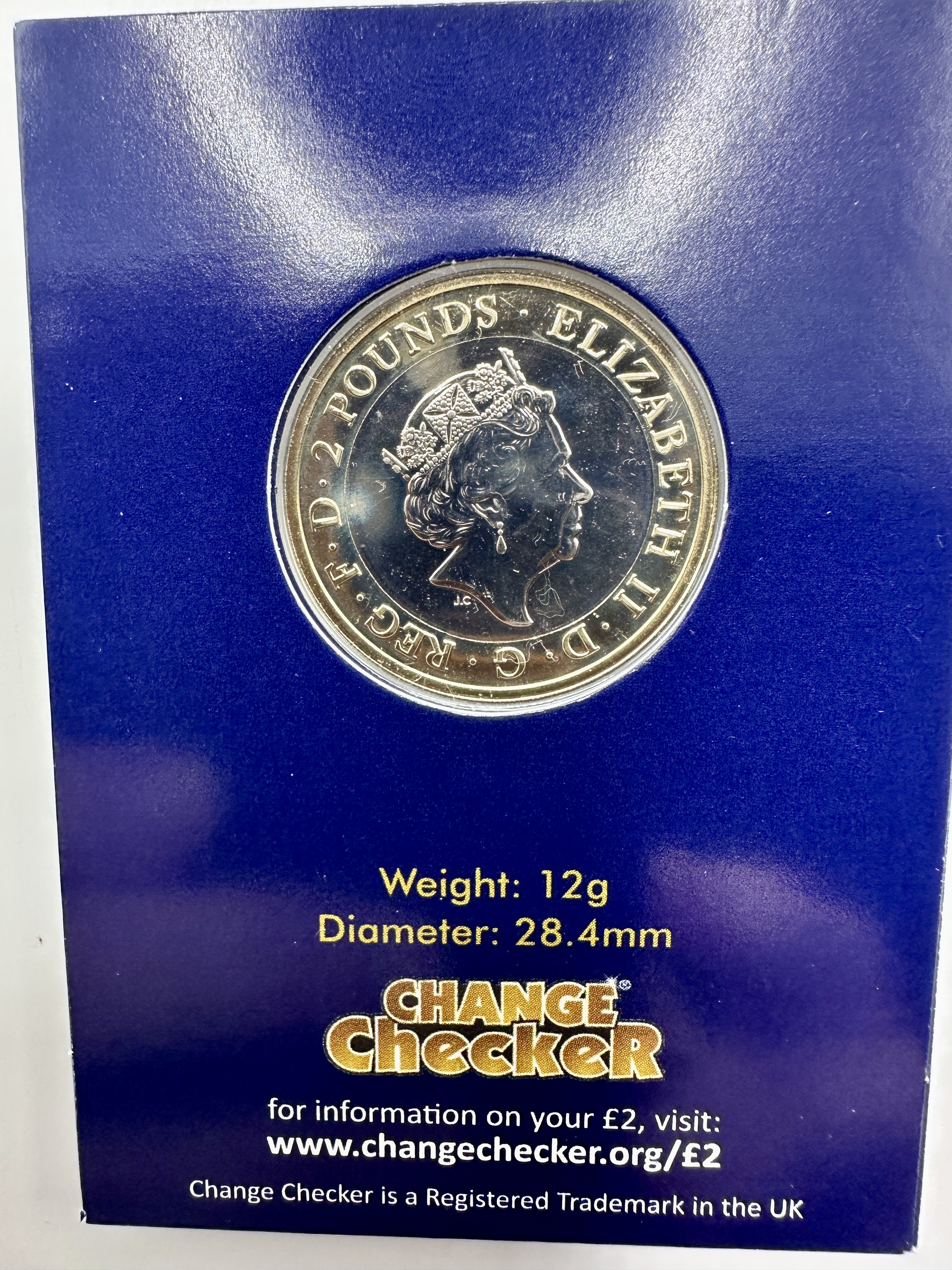 UK 2018 Captain James Cook £2, Bimetallic, BU