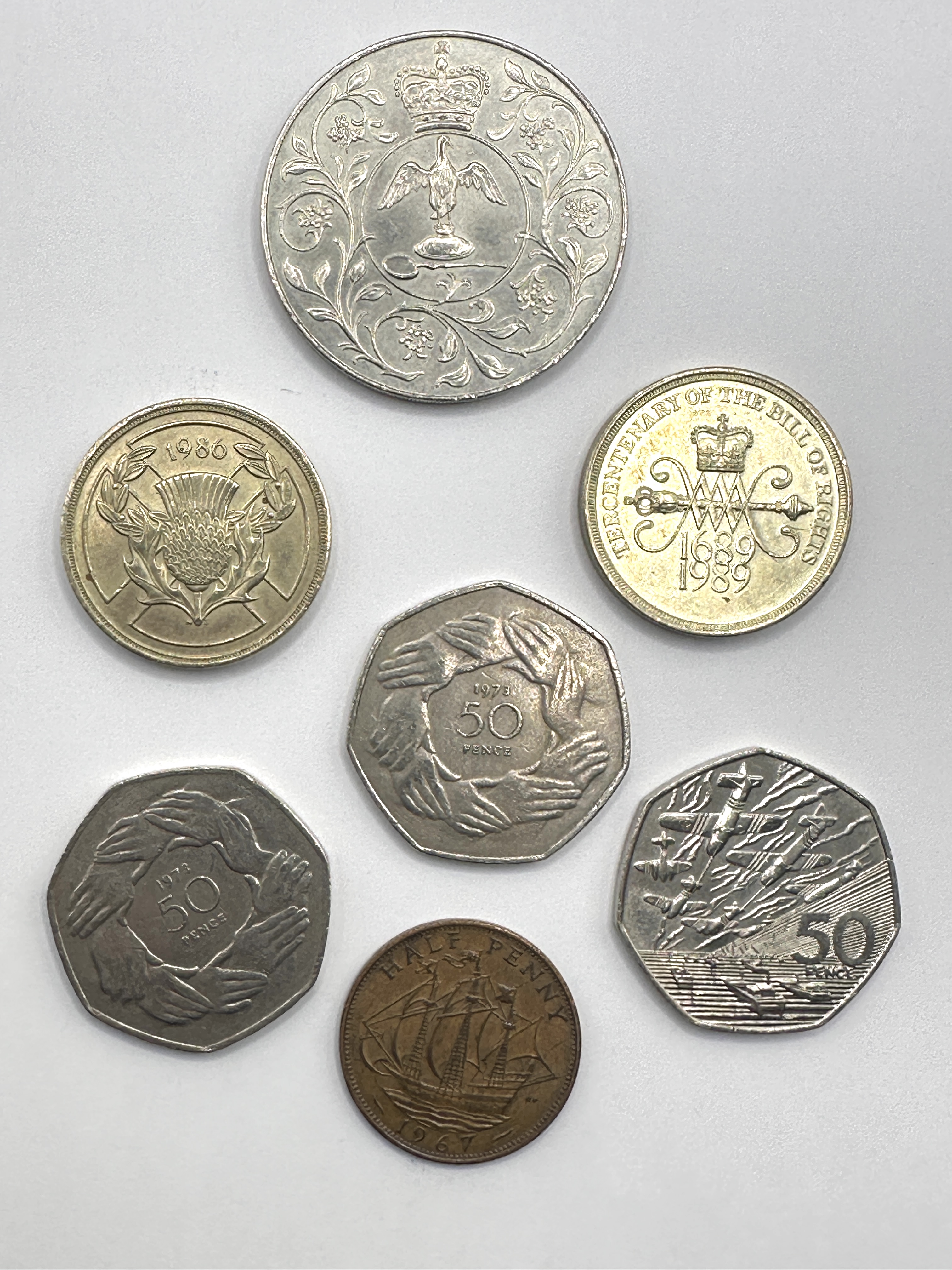 A Collection of UK Commemorative and Decimal Coins