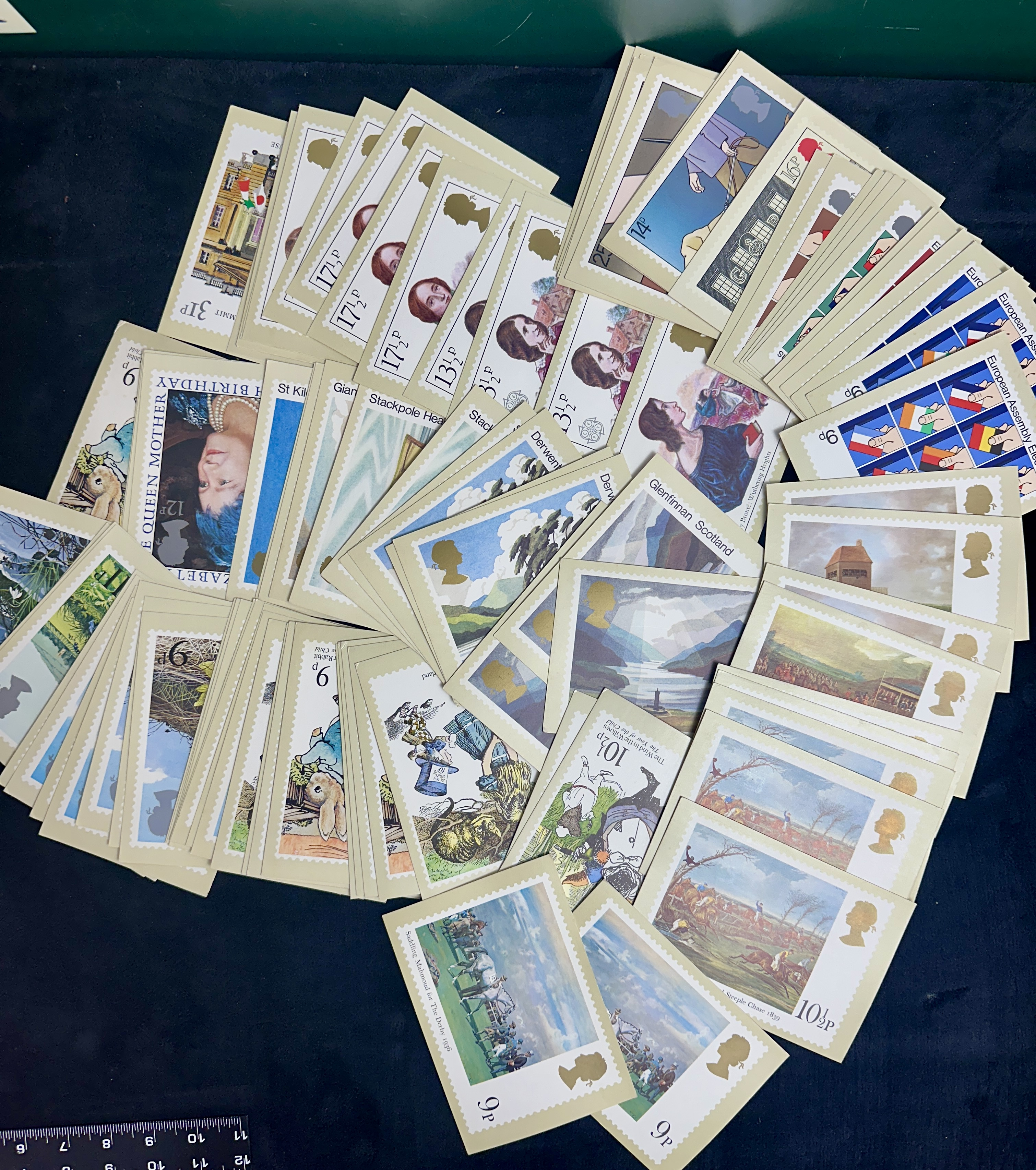 UK 1979-1980 Royal Mail PHQ Stamp Cards, Mint