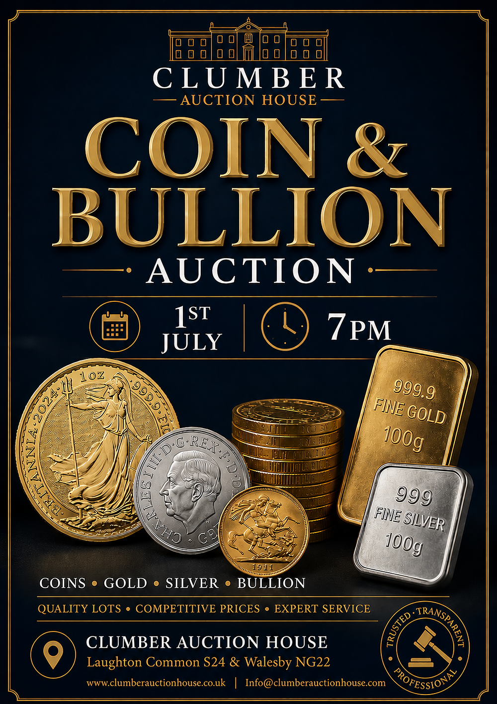 Lot 341: Join us Next Wednesday 7pm