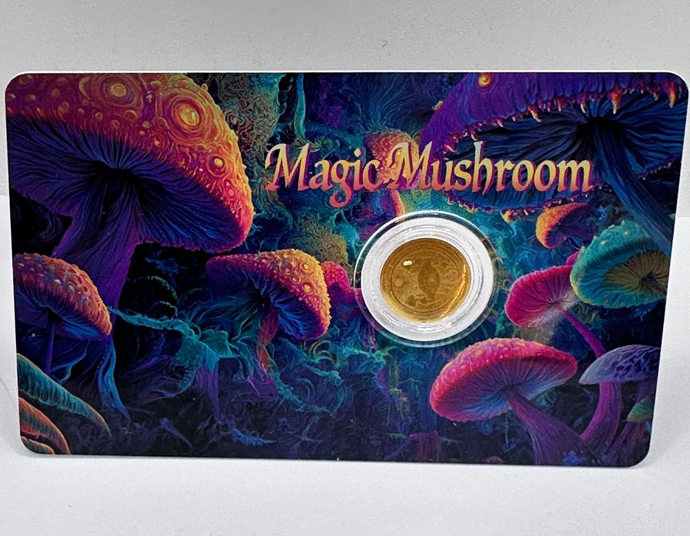 Lot 319: Liberia 2026 Magic Mushroom 12 Dollars Gold Coin