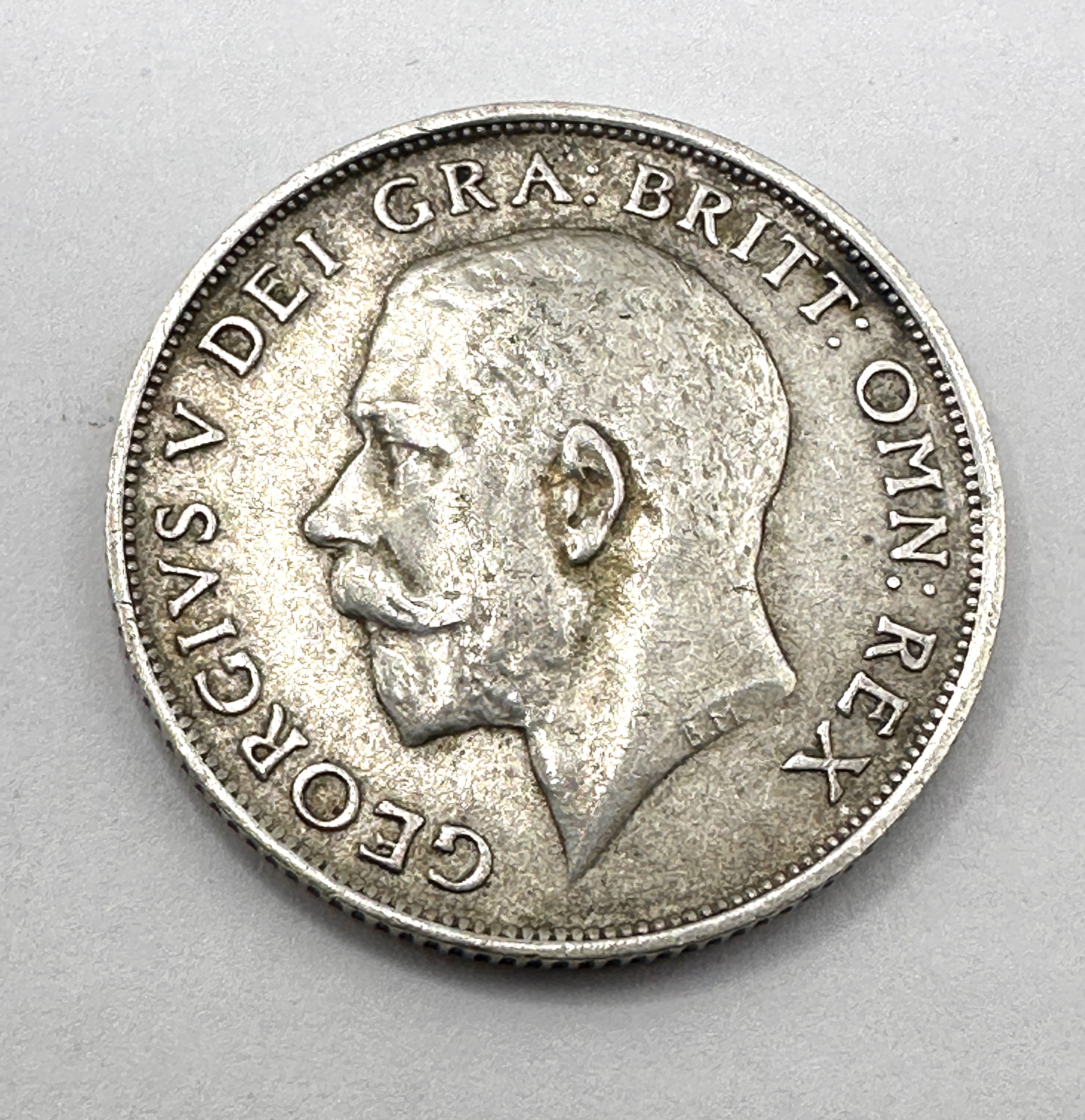 UK 1914 George V Silver One Shilling