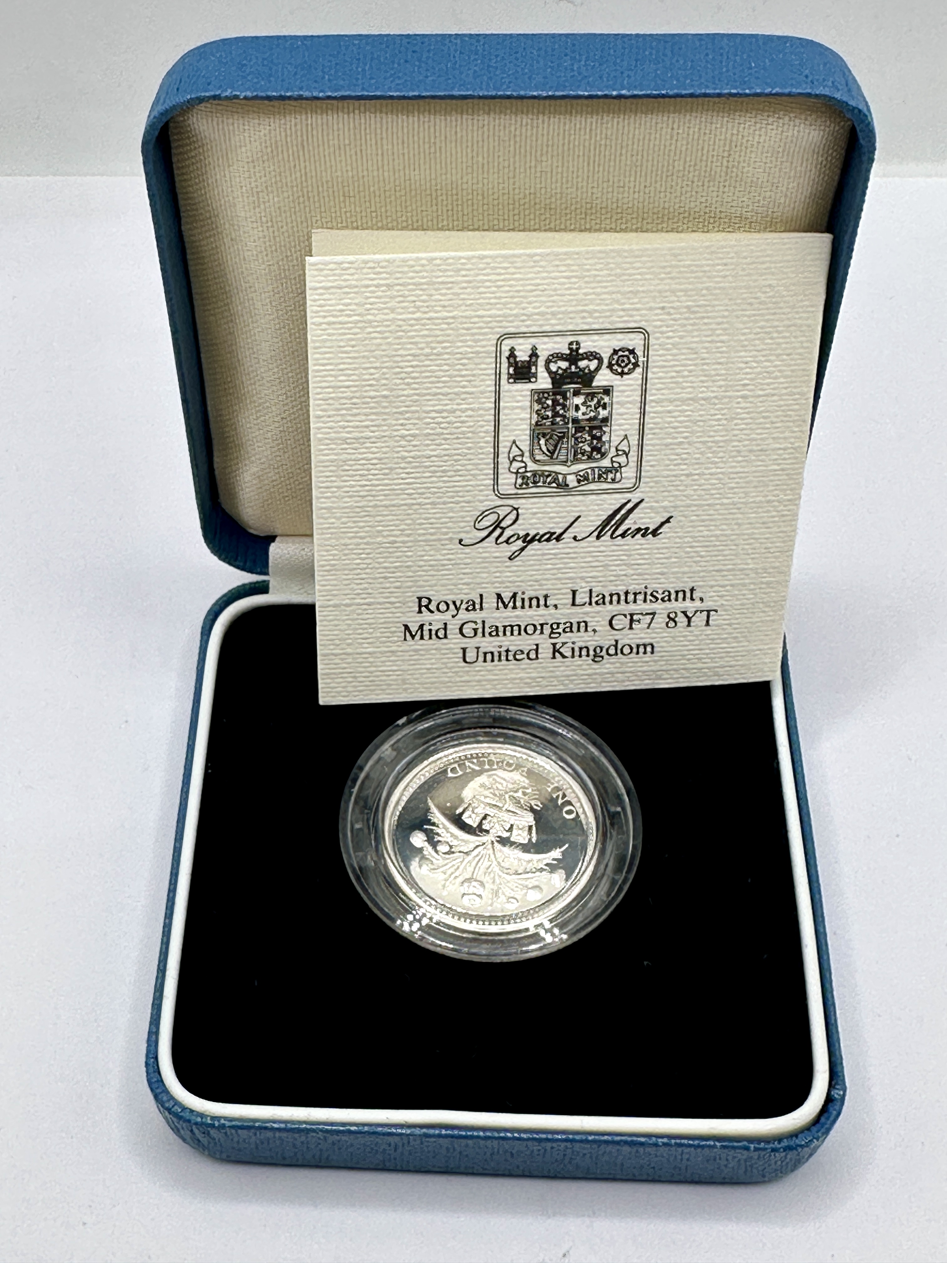 UK 1989 Silver Proof One Pound Coin