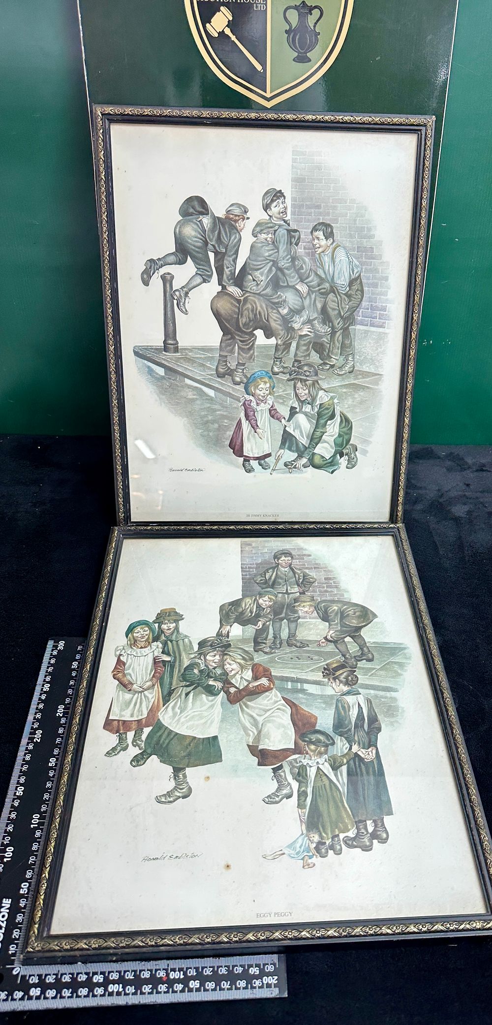 Lot 312: A Pair of Ronald Embleton Colour Lithographic Prints