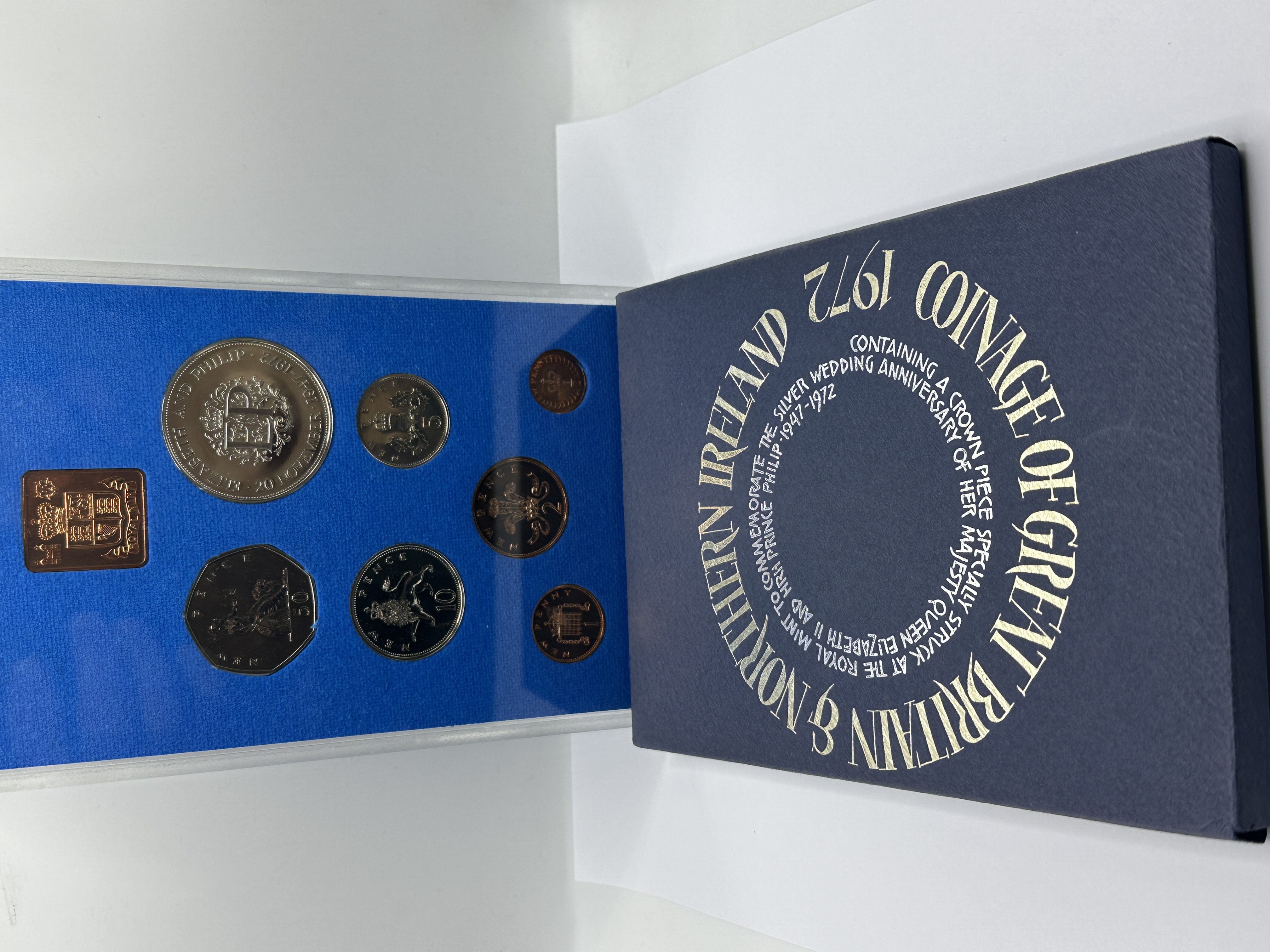 UK 1972 Royal Mint Proof Coin Set