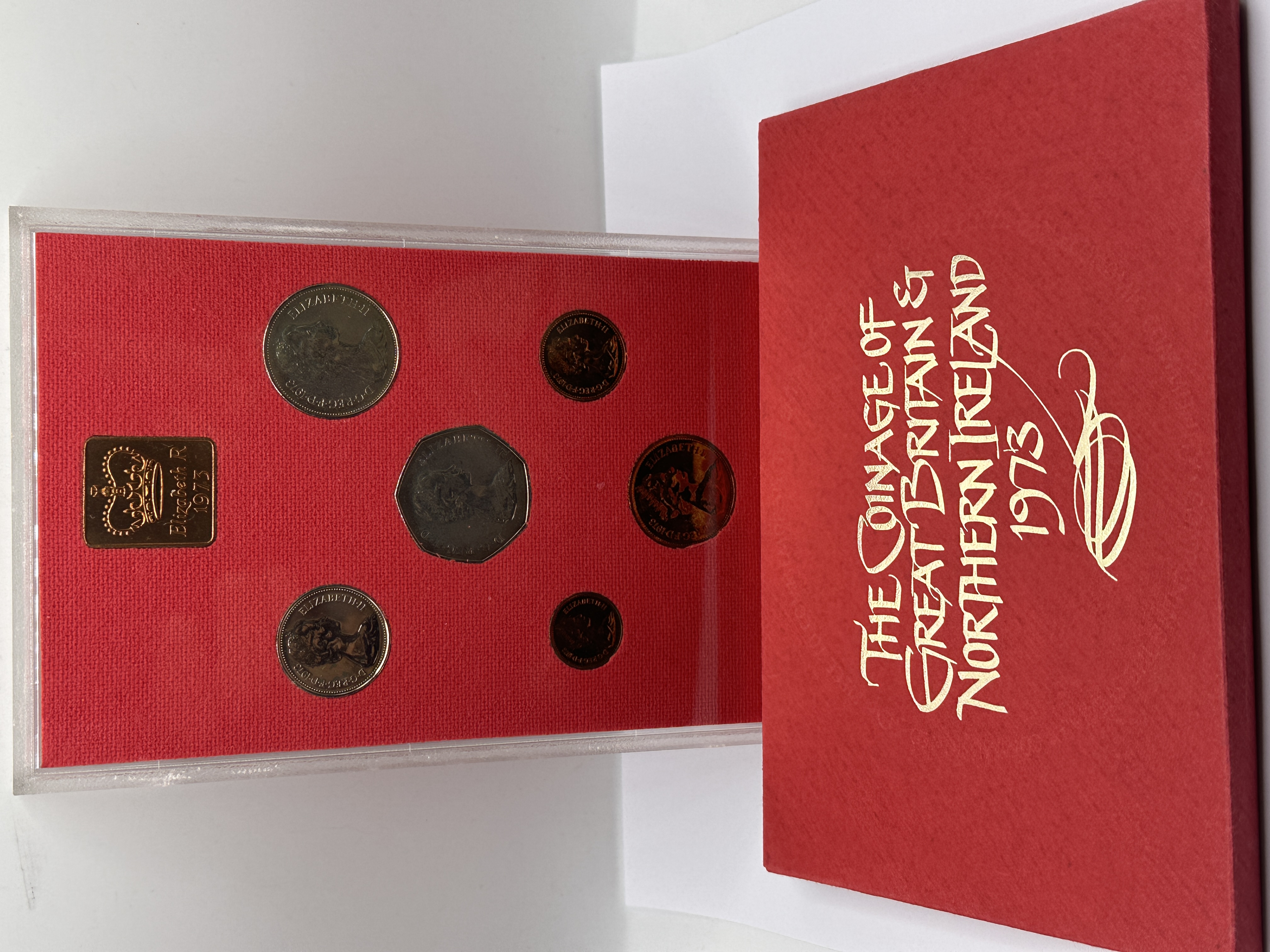 A 1973 UK Royal Mint Decimal Proof Coin Set