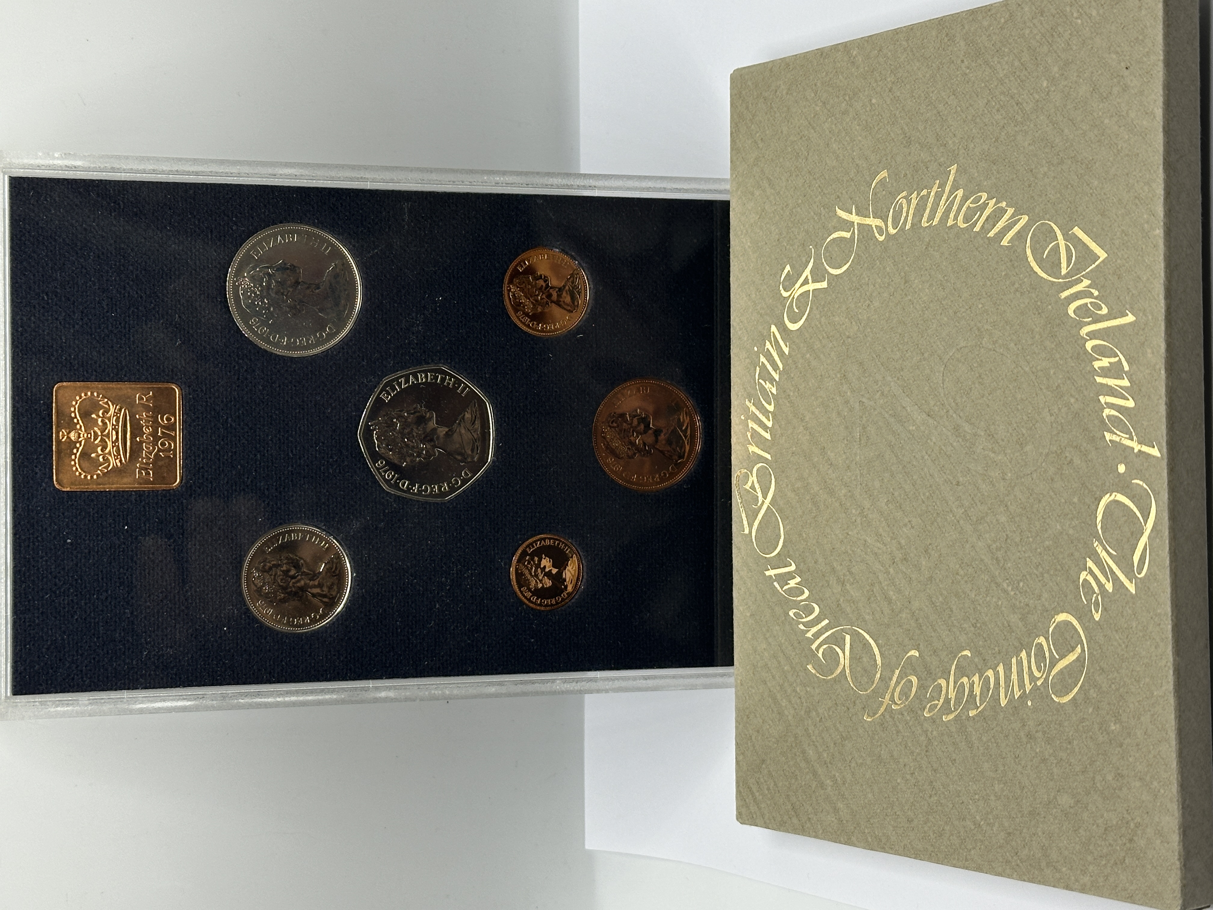 UK 1976 Proof Coin Set