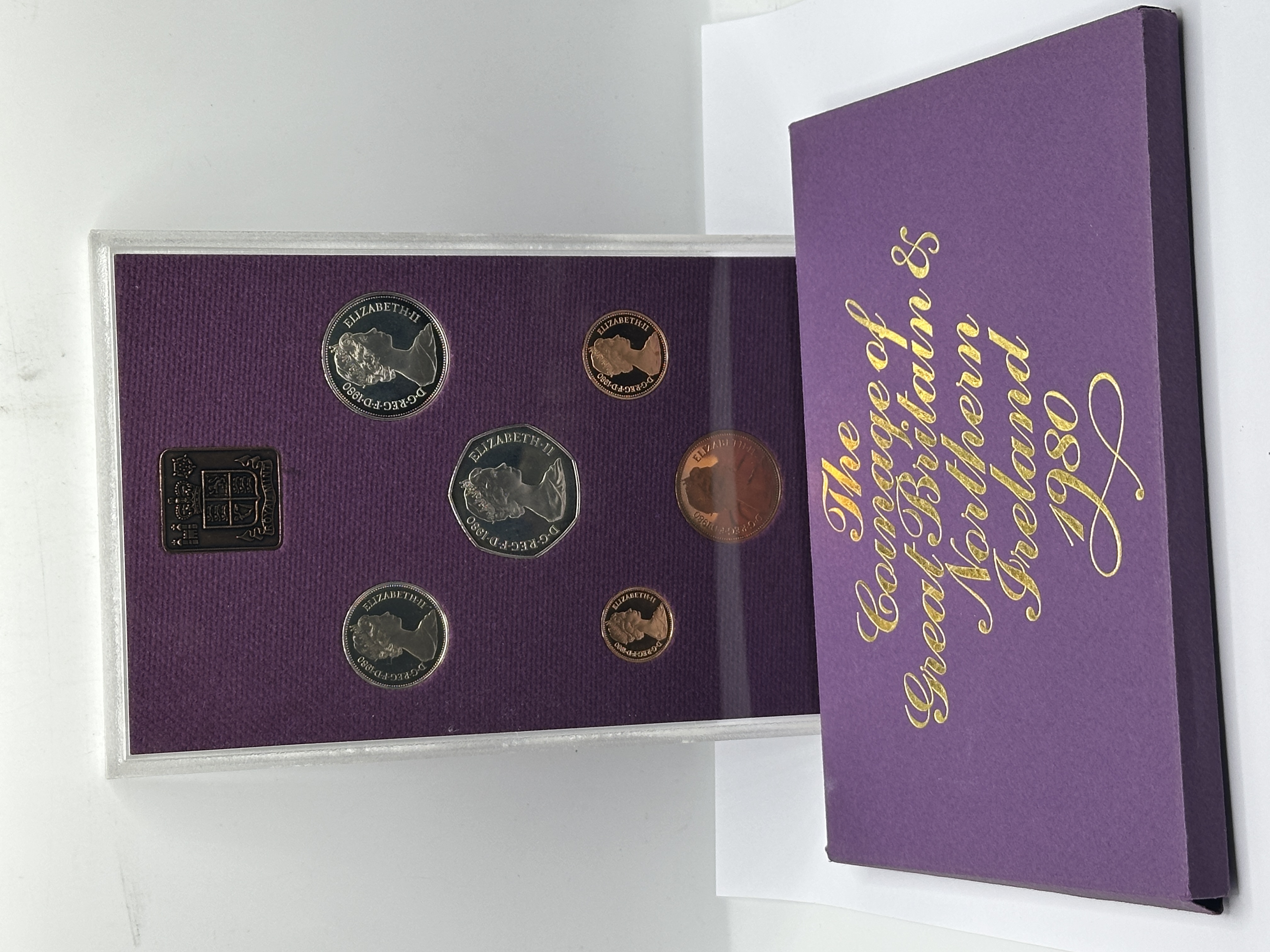 UK 1980 Coinage of Great Britain and Northern Ireland Proof Set