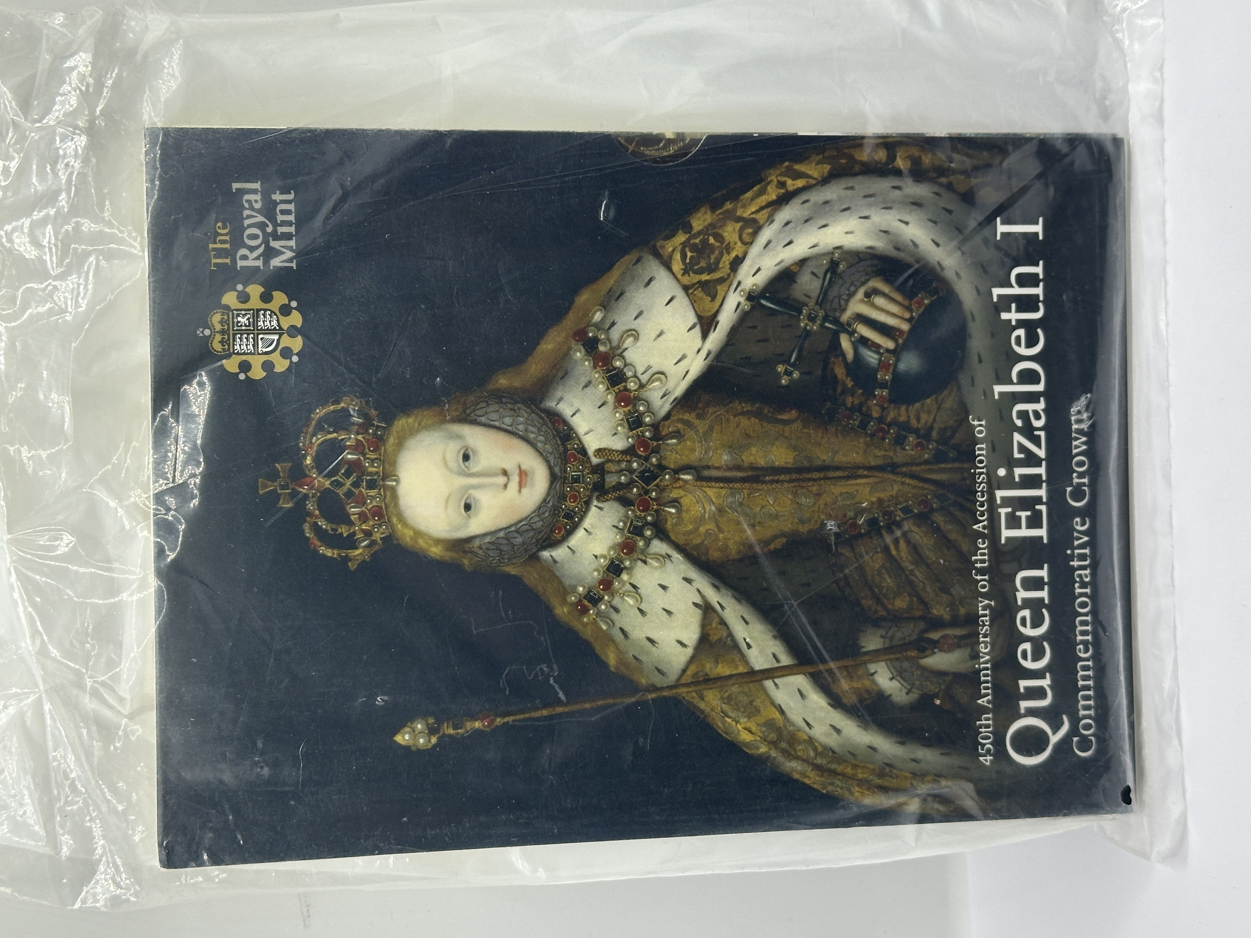 UK 2008 Queen Elizabeth I 450th Anniversary Five Pound Crown