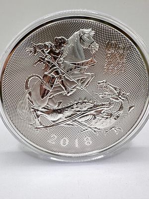 2018 Royal Mint Great Britain 10 oz Silver Valiant Coin