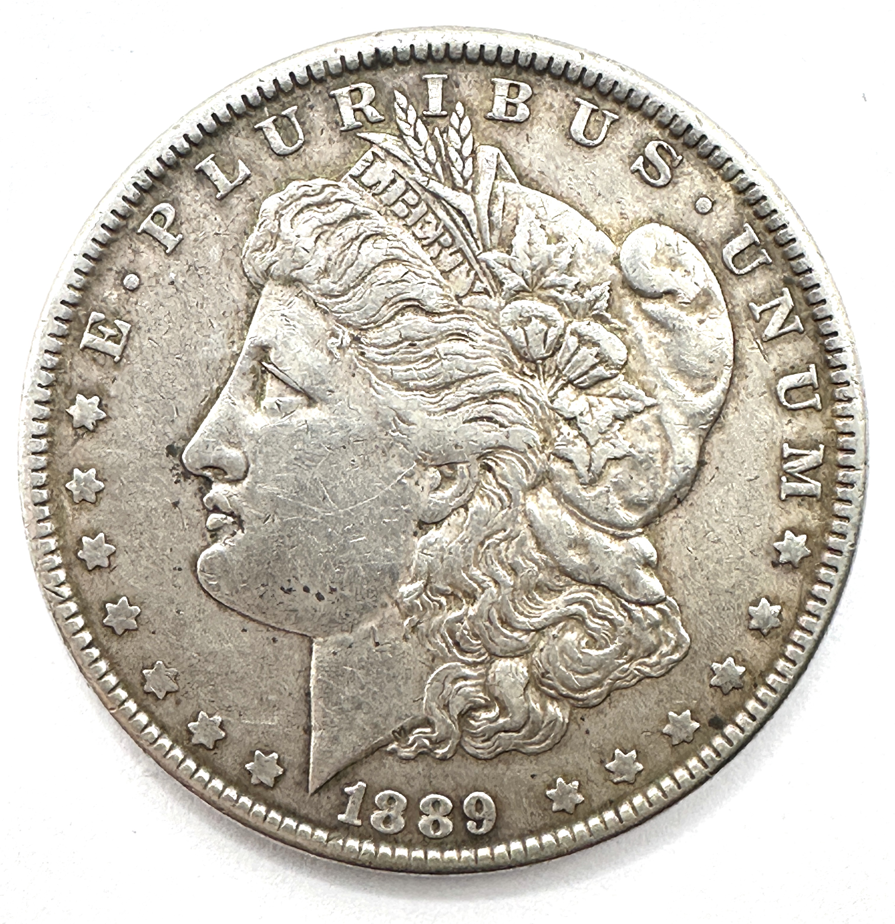 US 1889 Morgan Silver Dollar