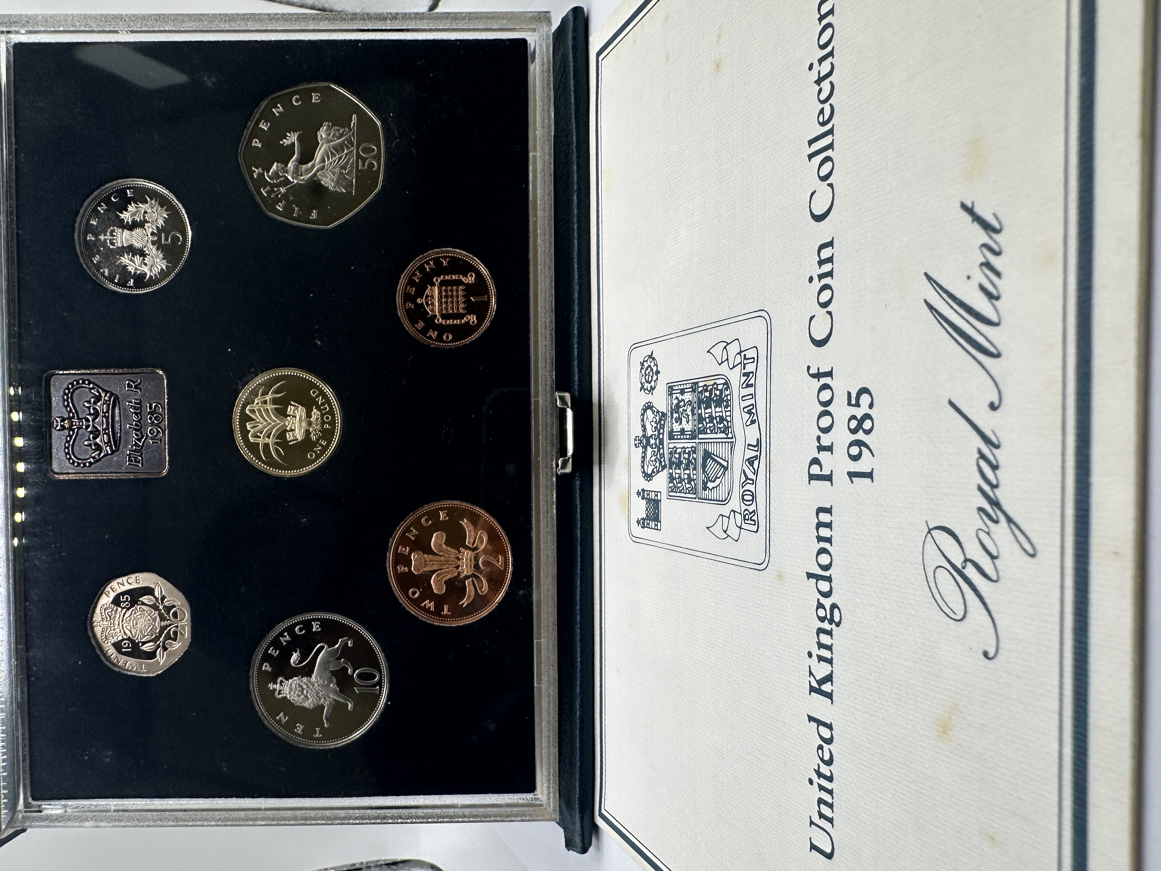 UK 1985 Royal Mint Proof Coin Collection