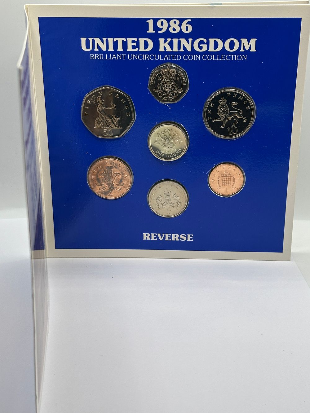 Lot 189: 1986 UK Brilliant Uncirculated Coin Collection Bradford & Bingley Building Society Promotional Set