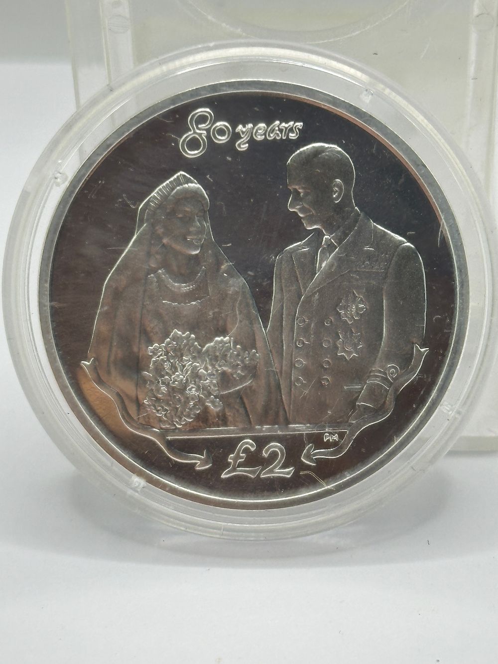 Lot 210: UK South Georgia & South Sandwich Islands 2006 Queen Elizabeth II 80th Birthday £2 Coin