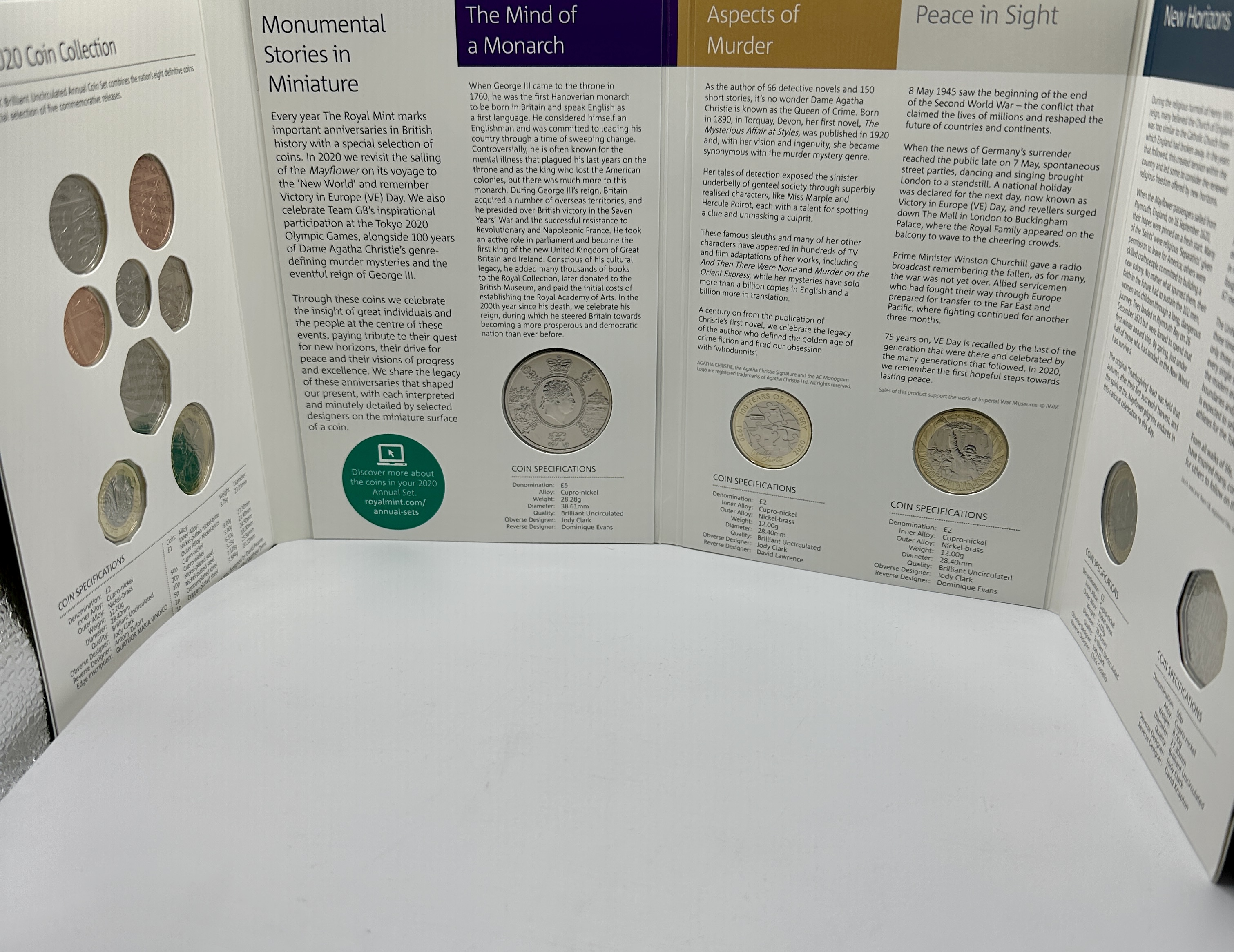 2020 UK Brilliant Uncirculated Annual Coin Set