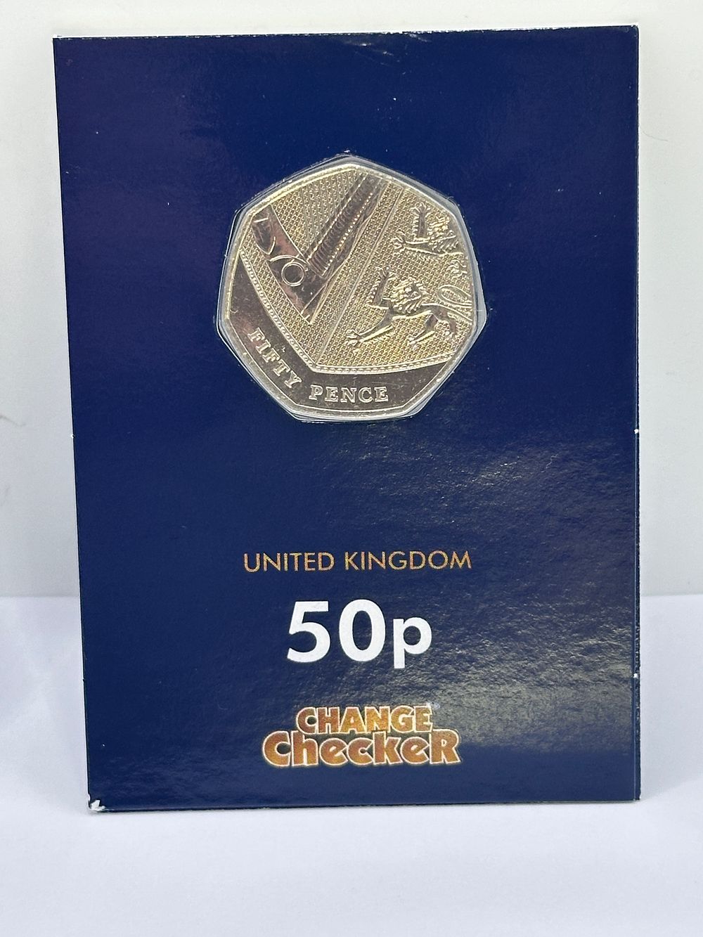 Lot 316: UK 2022 Platinum Jubilee 50p Coin in Change Checker Card
