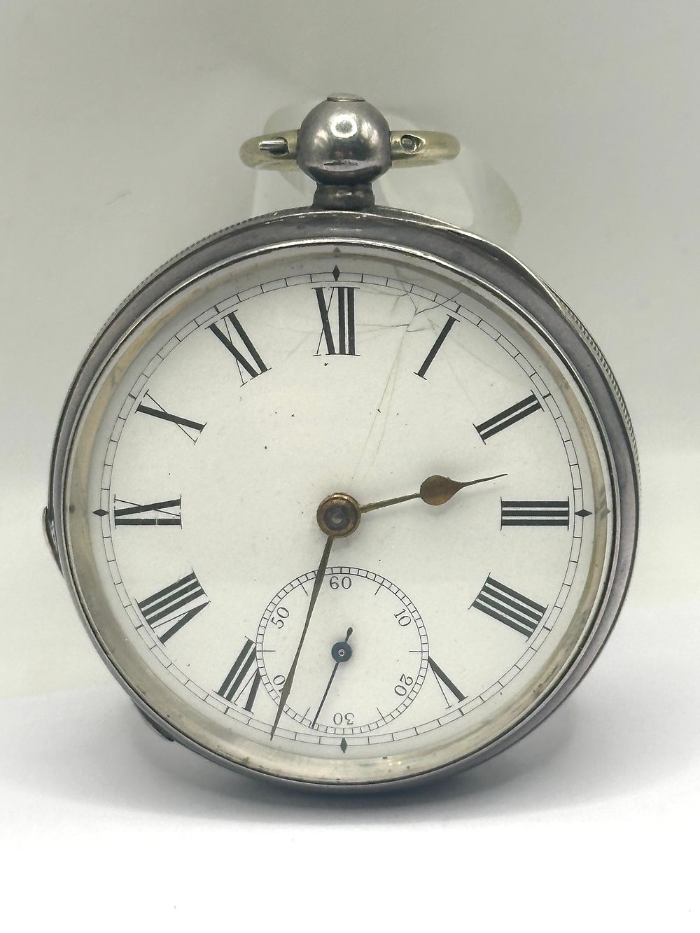Lot 259: American Waltham Watch Co. Model 1883 Grade No. 1 18s Sterling Silver Pocket Watch