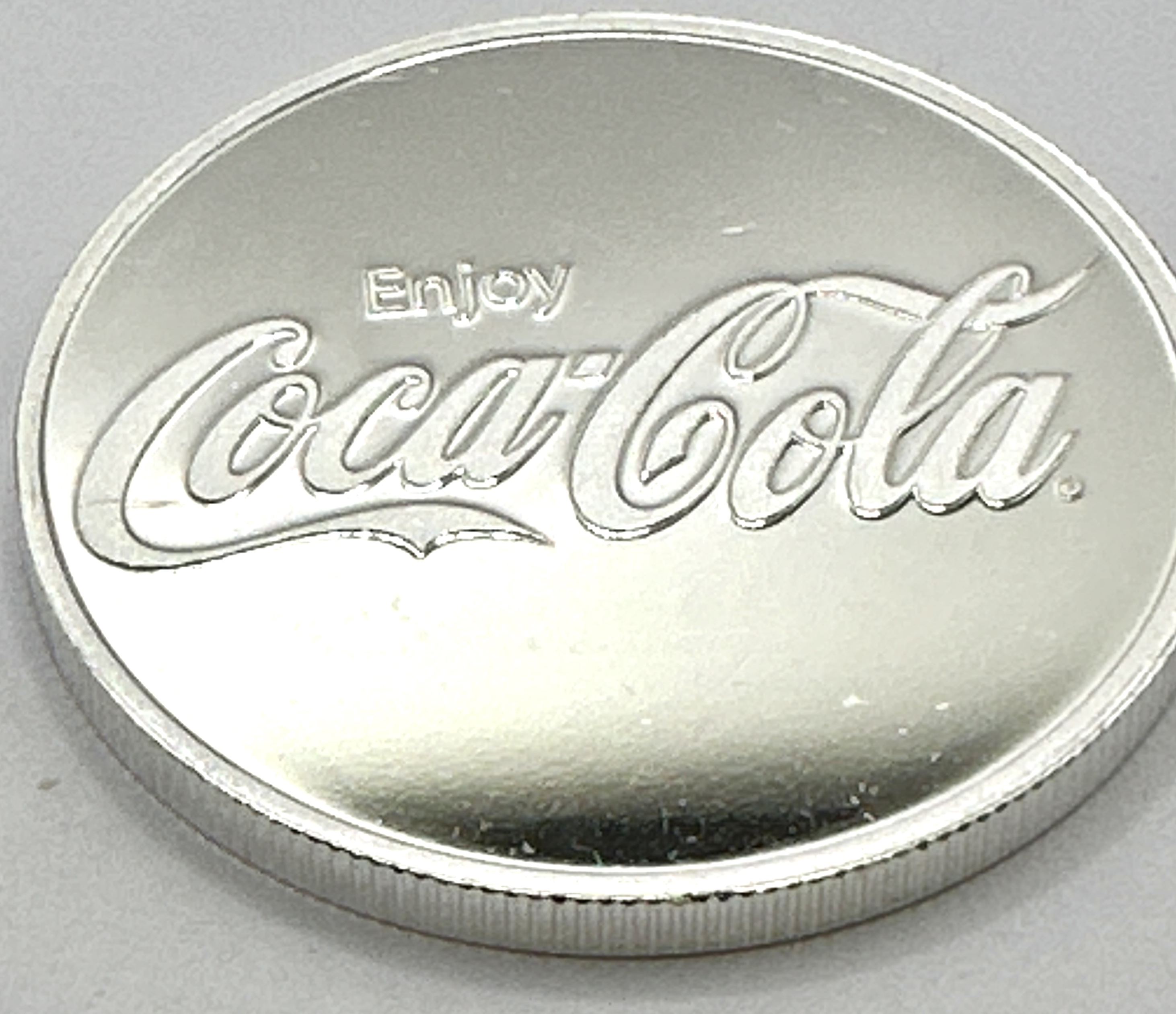 Coca-Cola 1 oz .999 Fine Silver Round