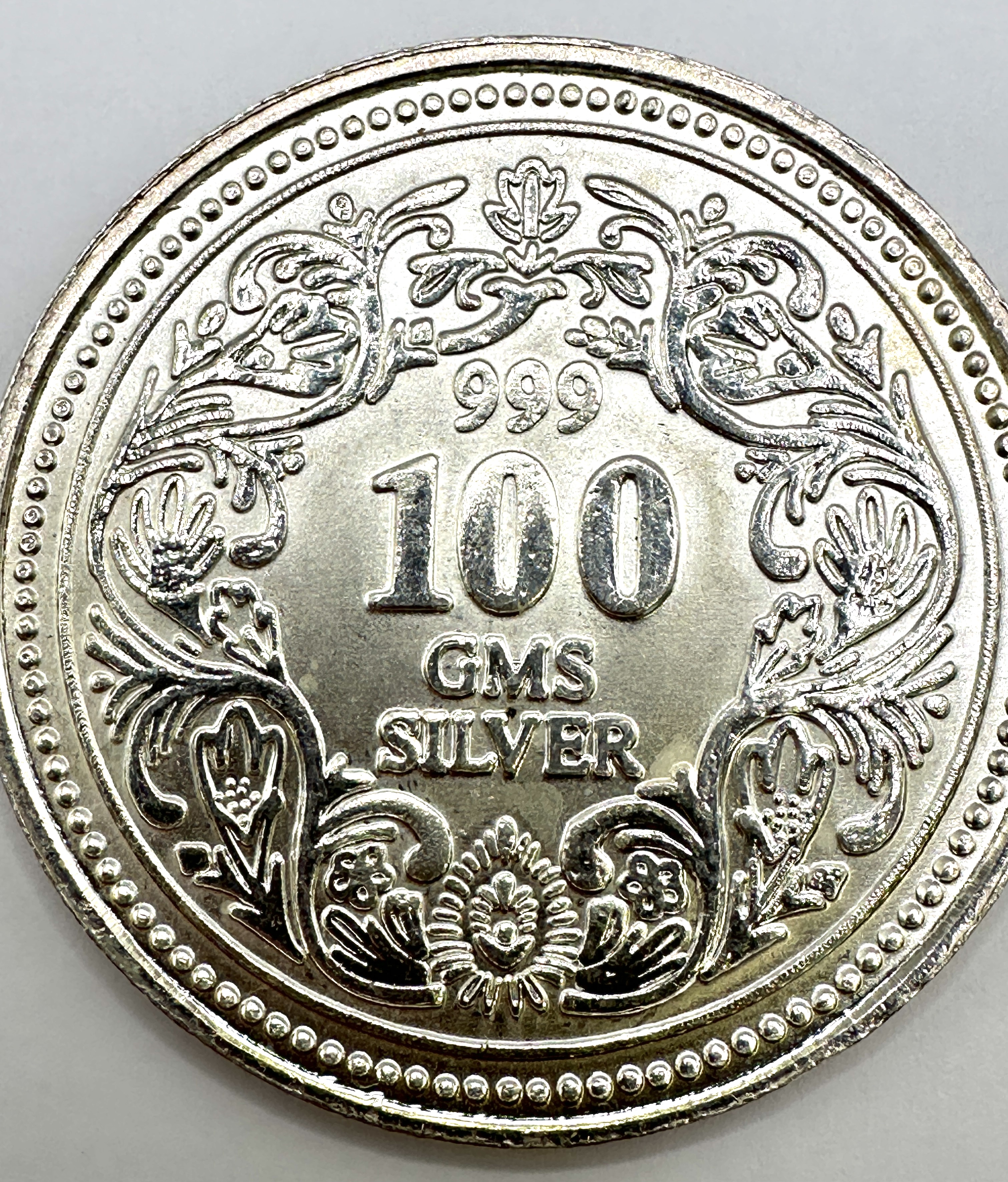 100g .999 Fine Silver Queen Victoria Bullion Round