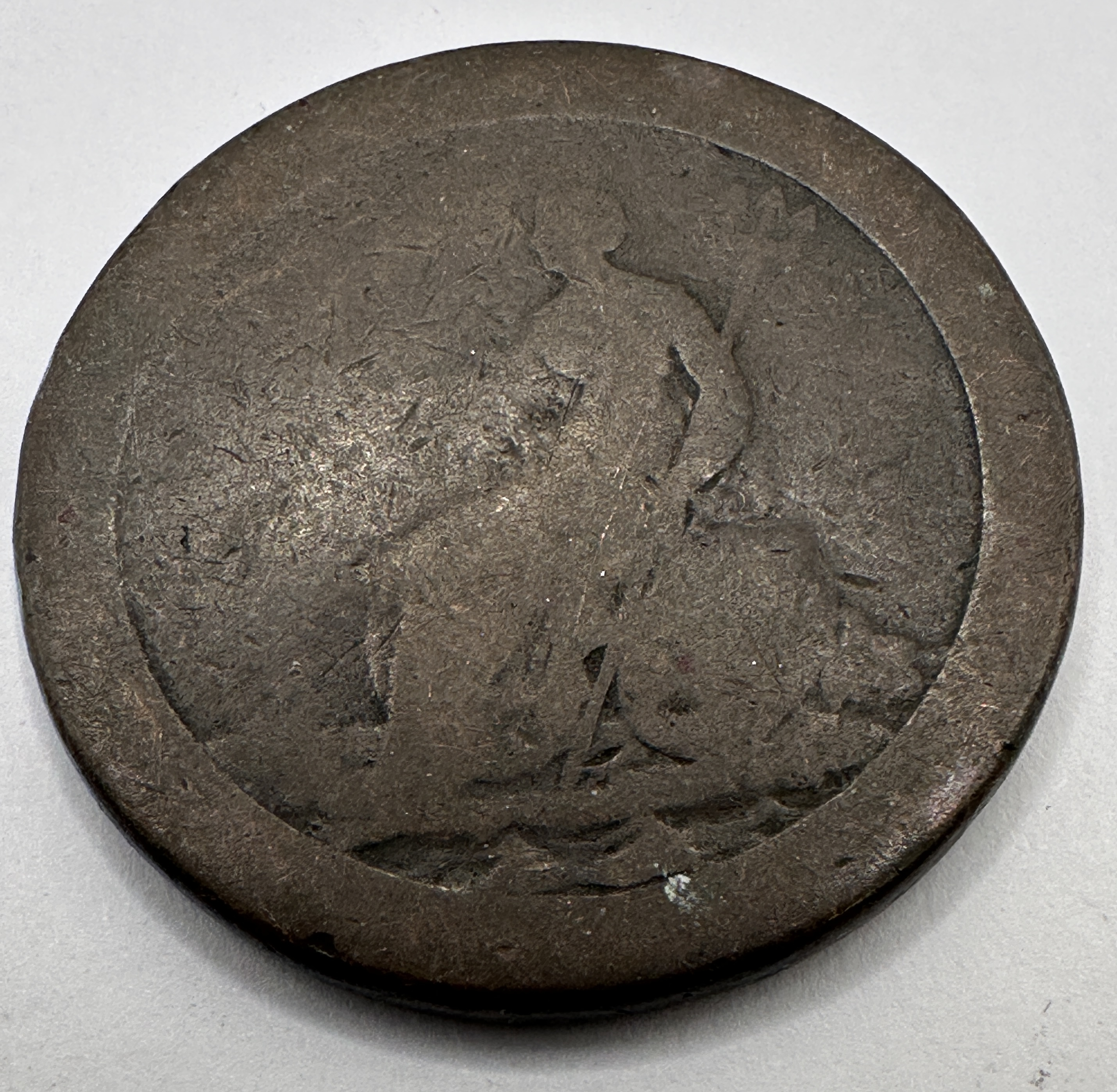 UK 1797 George III Copper Cartwheel Penny