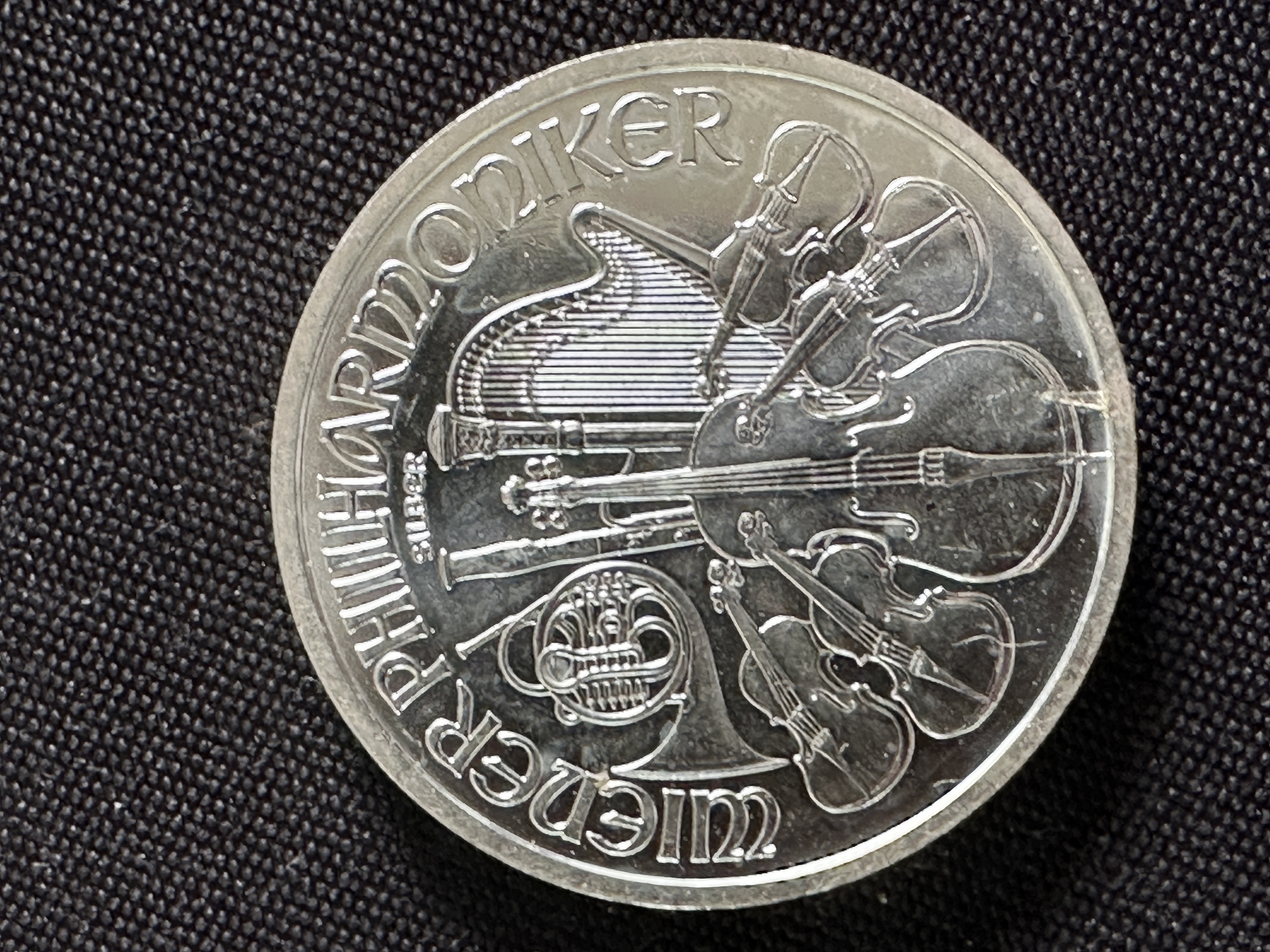 2010 Austrian Vienna Philharmonic 1 oz .999 Fine Silver Bullion Coin