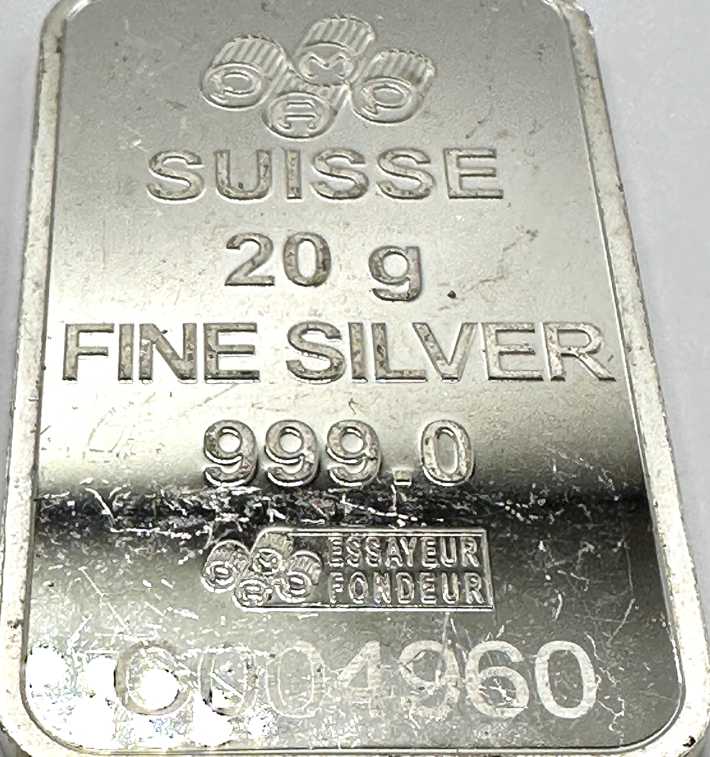 PAMP Suisse 20g Fine Silver Bullion Bar Lady Fortuna