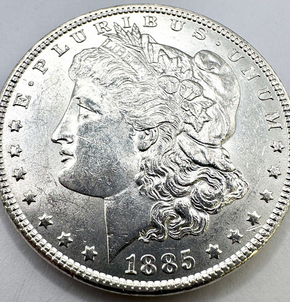 Lot 31: 1885 US Morgan Silver Dollar