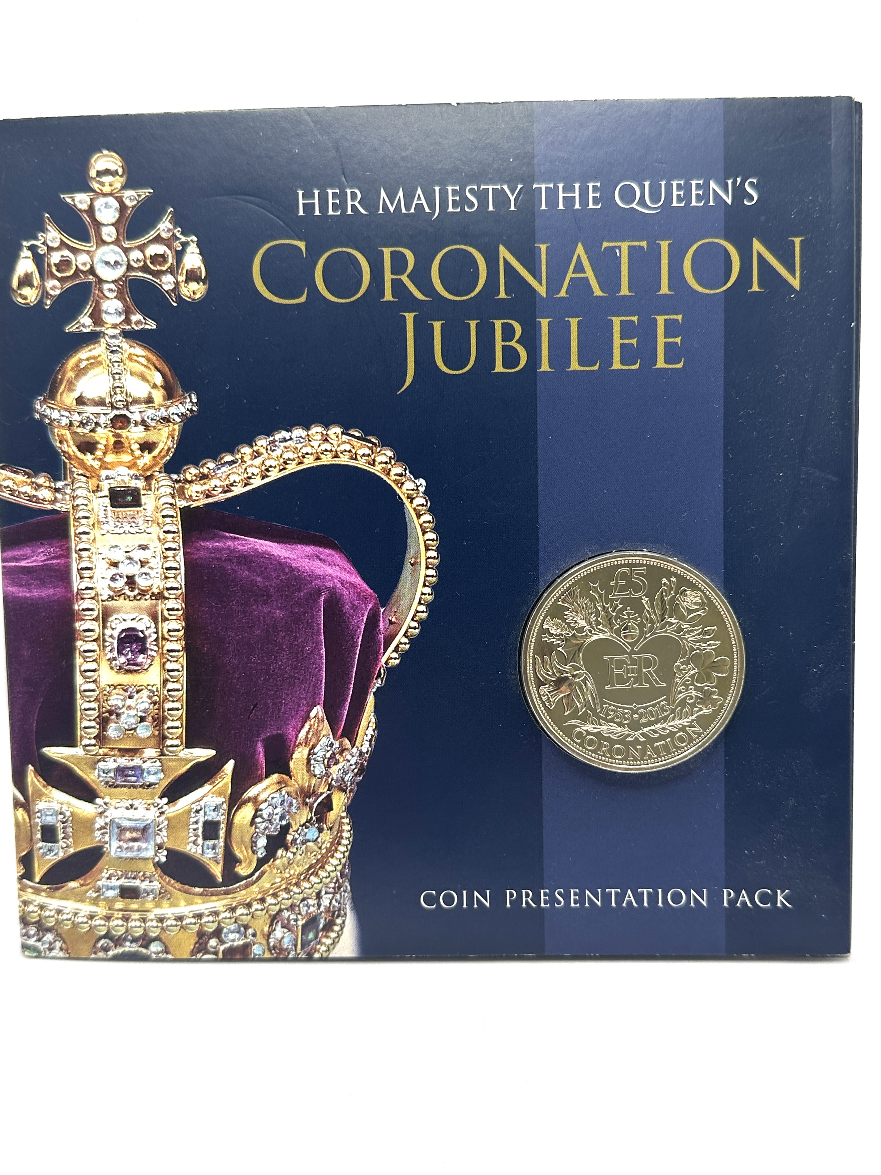 UK 2013 Her Majesty The Queen's Coronation Jubilee Coin Presentation Pack