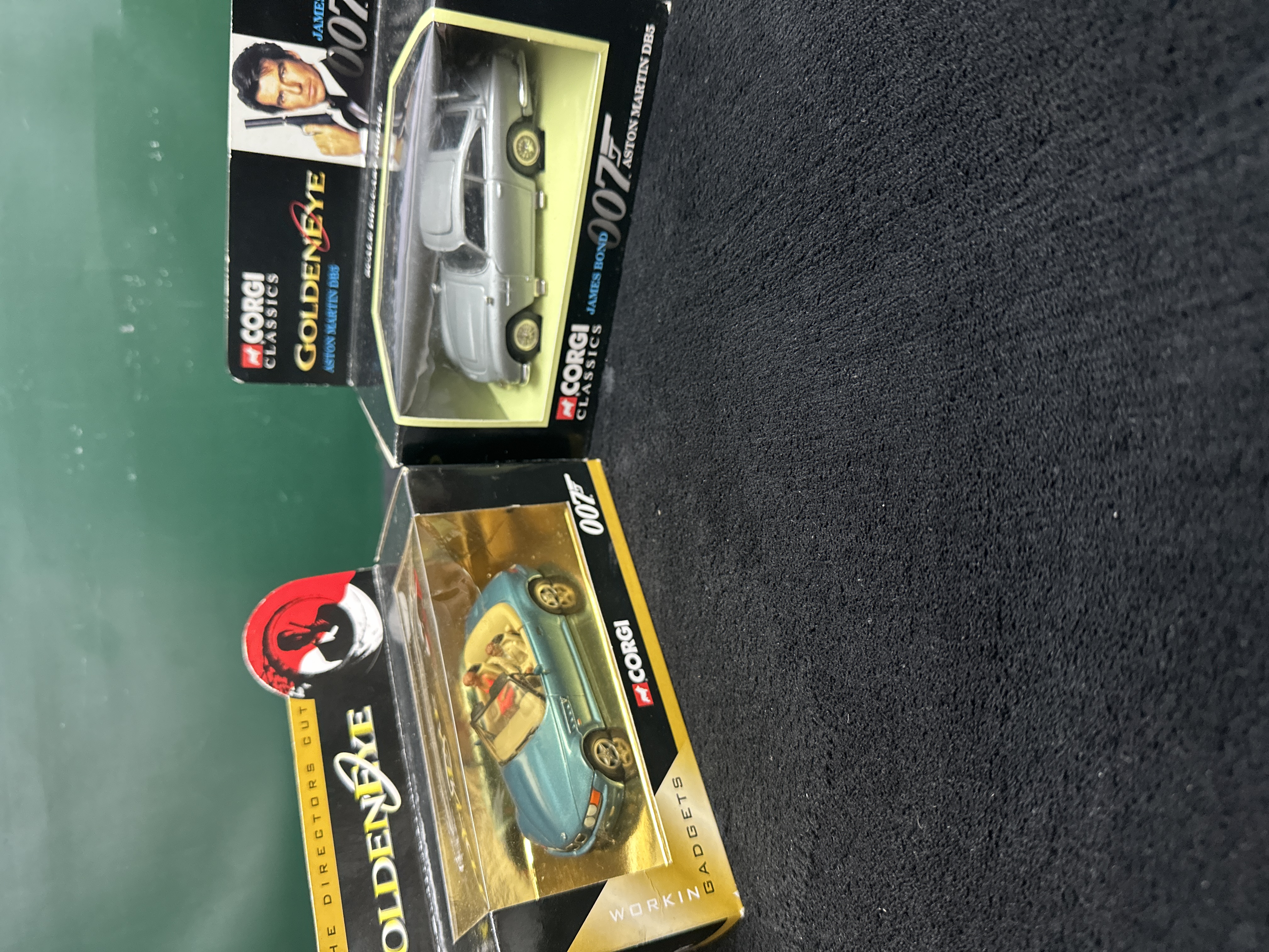 A Pair of Corgi James Bond 007 GoldenEye Die-cast Model Vehicles