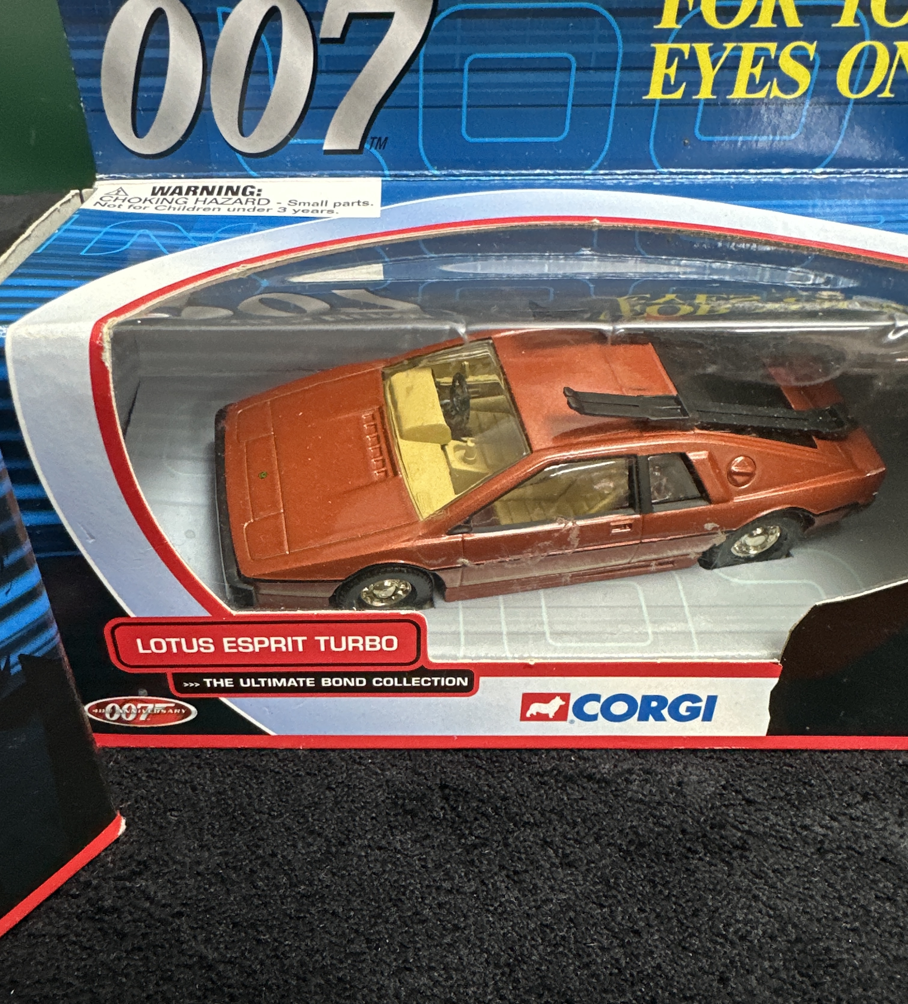 Corgi James Bond 007 The Ultimate Bond Collection Lotus Esprit Turbo For Your Eyes Only Model Car