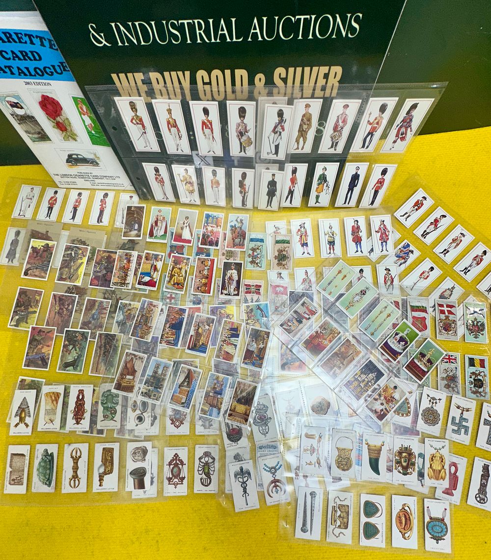 Lot 91: A Large Collection of Vintage W.D. and H.O. Wills Cigarette Cards and 2003 Reference Catalogue