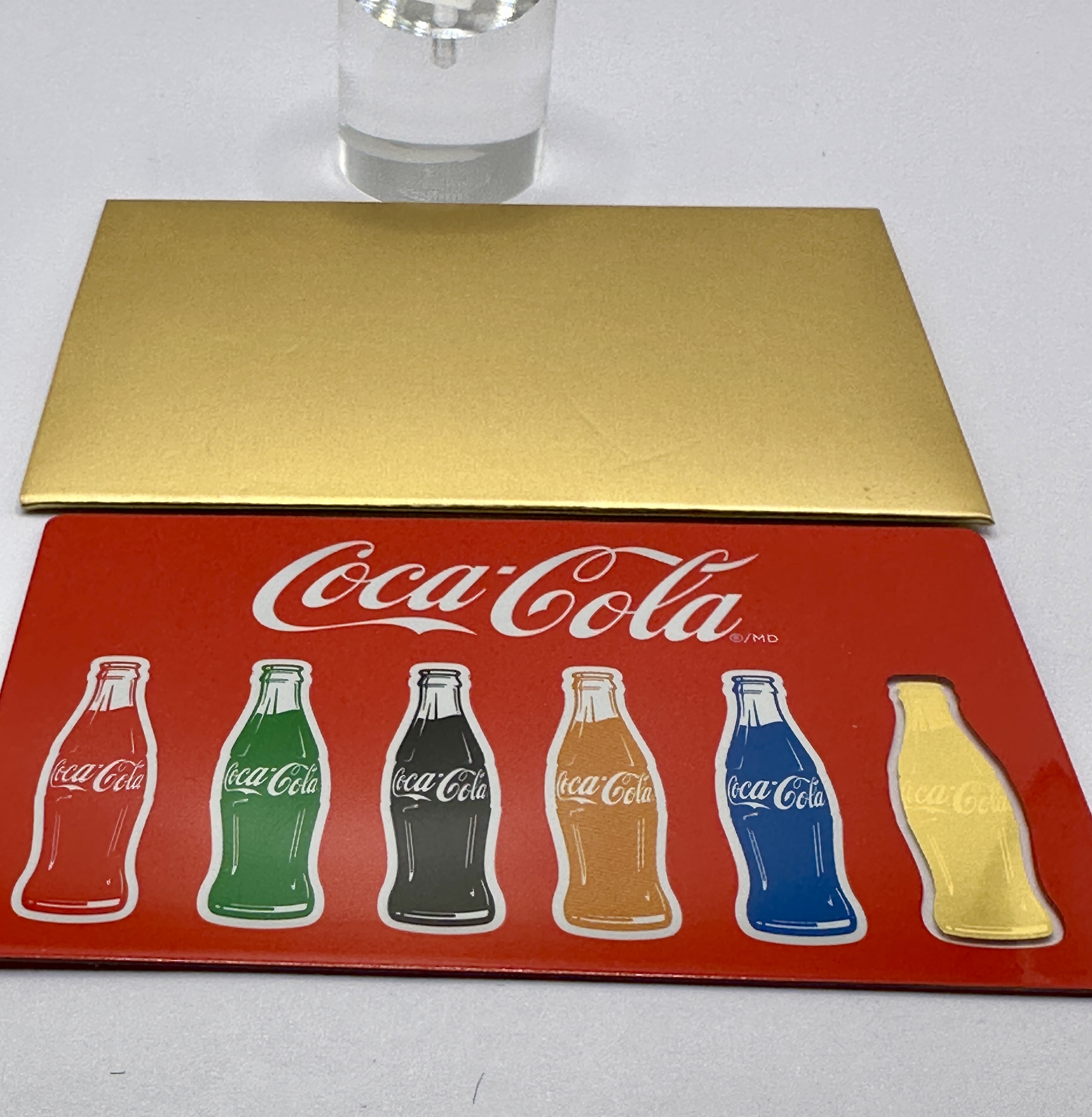 Coca-Cola .999 Fine Gold Bottle Foil and Presentation Card
