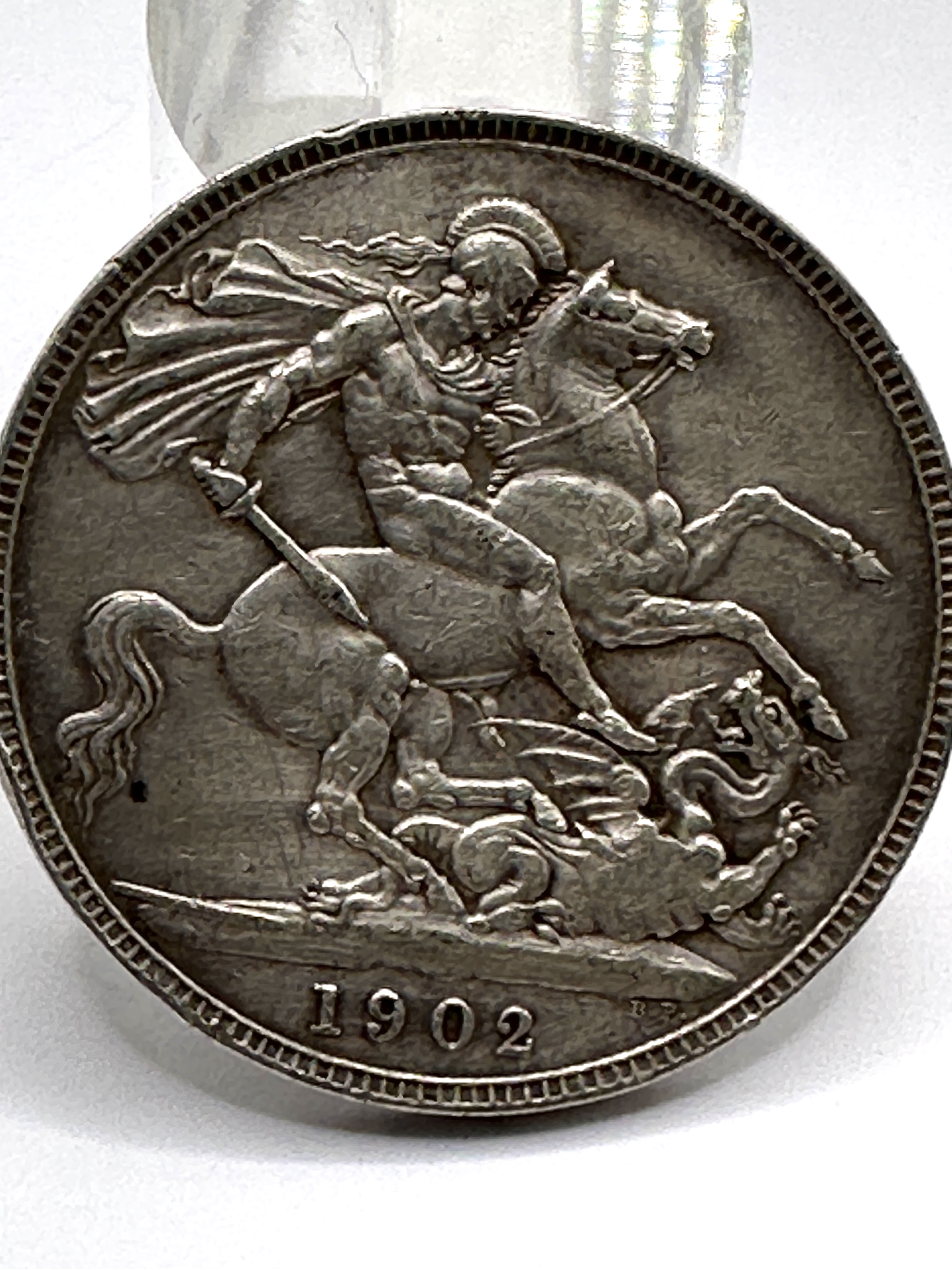 UK 1902 Edward VII Silver Crown